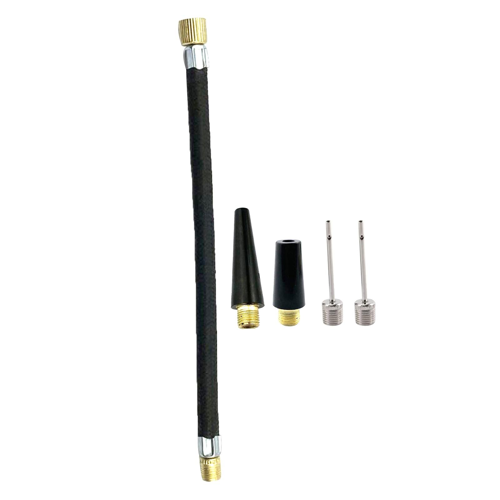 3xBall Nozzle Adapter Hand Pump Inflator Connector Bike Accessories  5 Pieces 