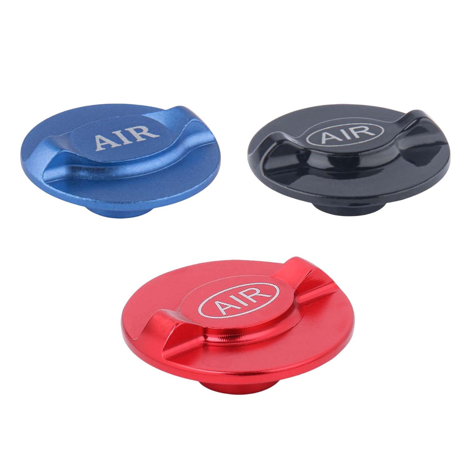 2xBike Front Fork Airtight Valve Cover Air Chamber Cover Replacement Red