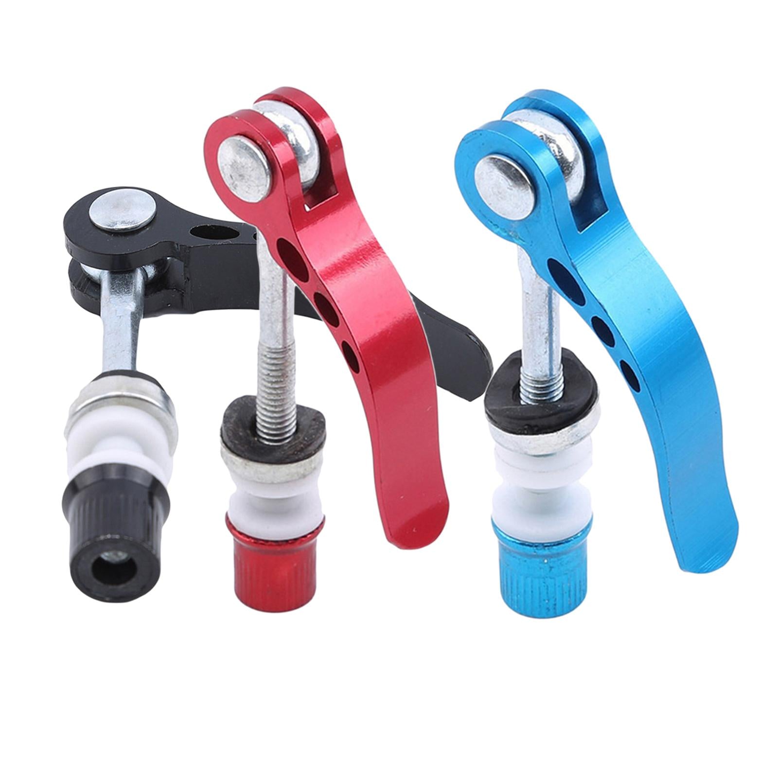 3xMTB Bike Seatpost Clamp Screw Replacement Part Release Bicycle  red