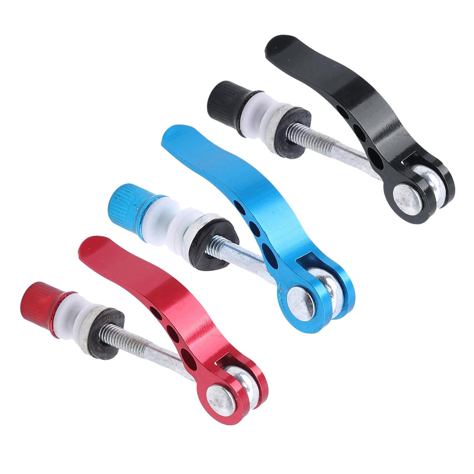 2xMTB Bike Seatpost Clamp Screw Replacement Part Release Bicycle  red