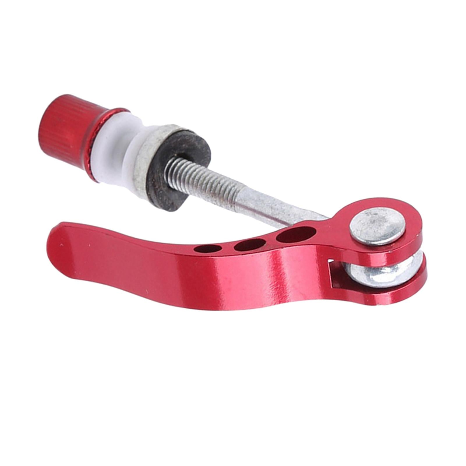 2xMTB Bike Seatpost Clamp Screw Replacement Part Release Bicycle  red