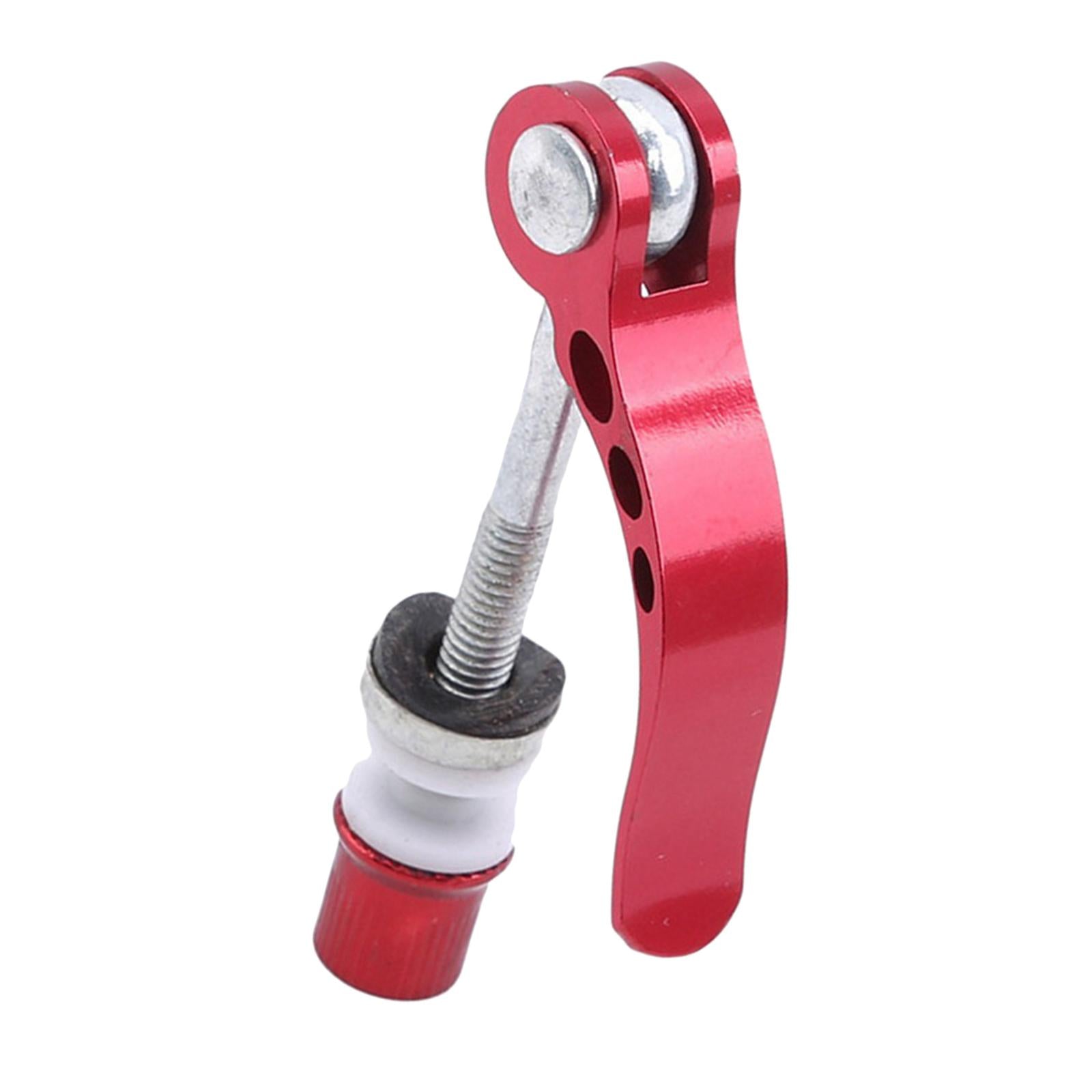 2xMTB Bike Seatpost Clamp Screw Replacement Part Release Bicycle  red