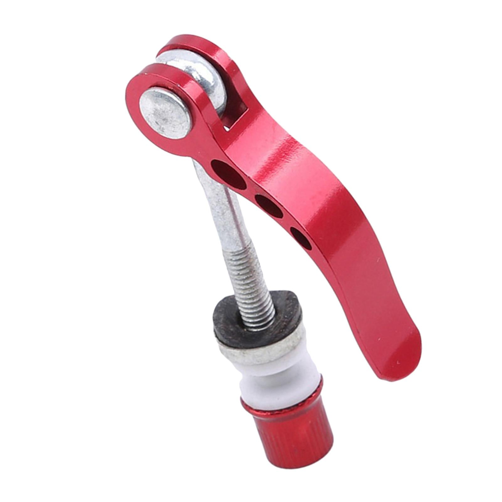 4xMTB Bike Seatpost Clamp Screw Replacement Part Release Bicycle  red