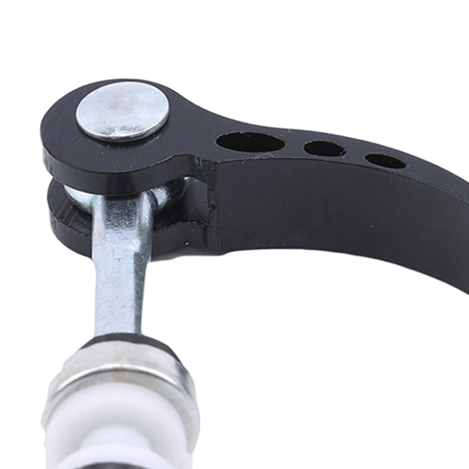 4xMTB Bike Seatpost Clamp Screw Replacement Part Release Bicycle  black