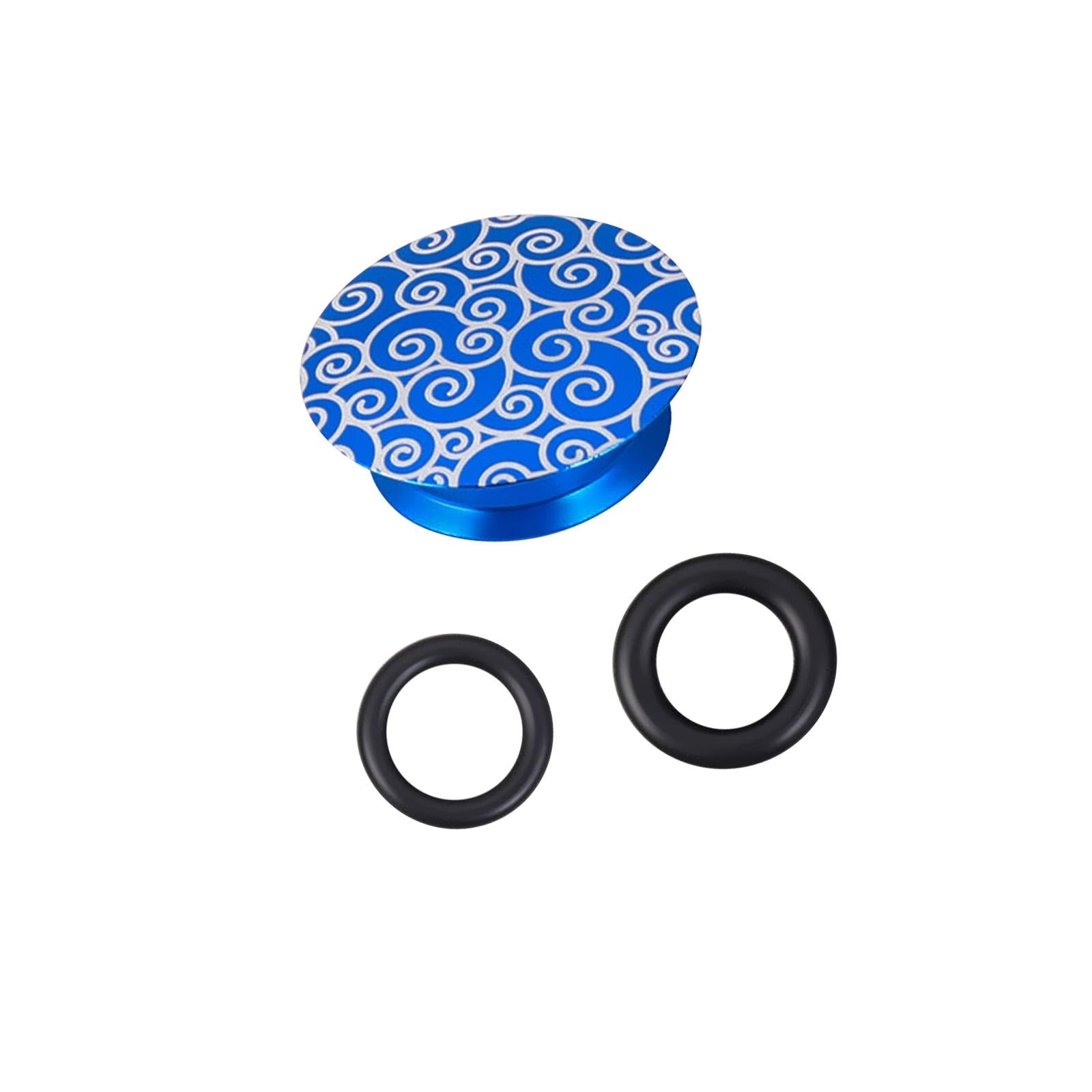 2xCrank Cover Durable for Bicycle Bottom Bracket Crank Repair Tools Blue