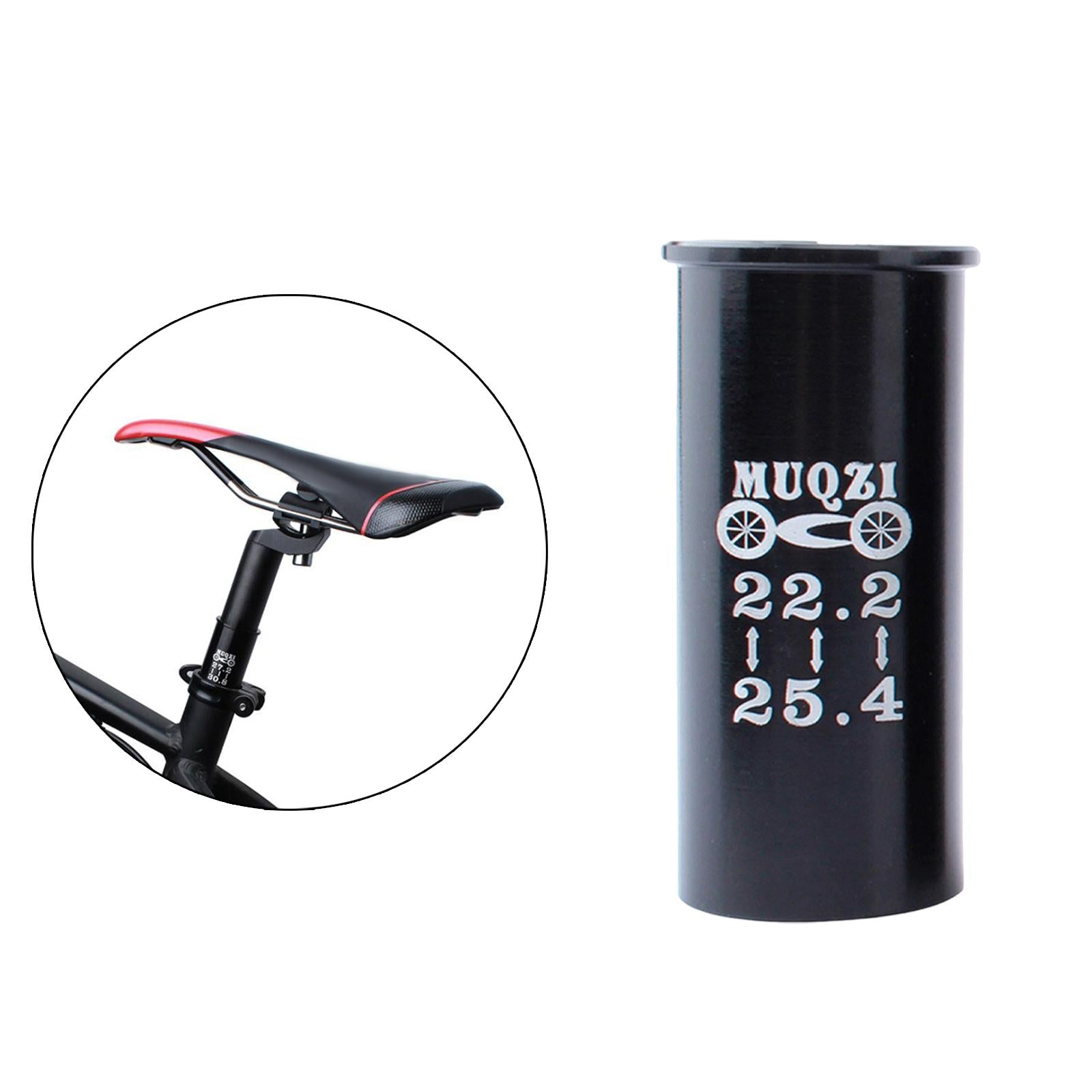 3xDurable Bike Seat Post Shim Seatpost Tube Adapter Reducer Sleeve Accessories 22.2 to 25.4 