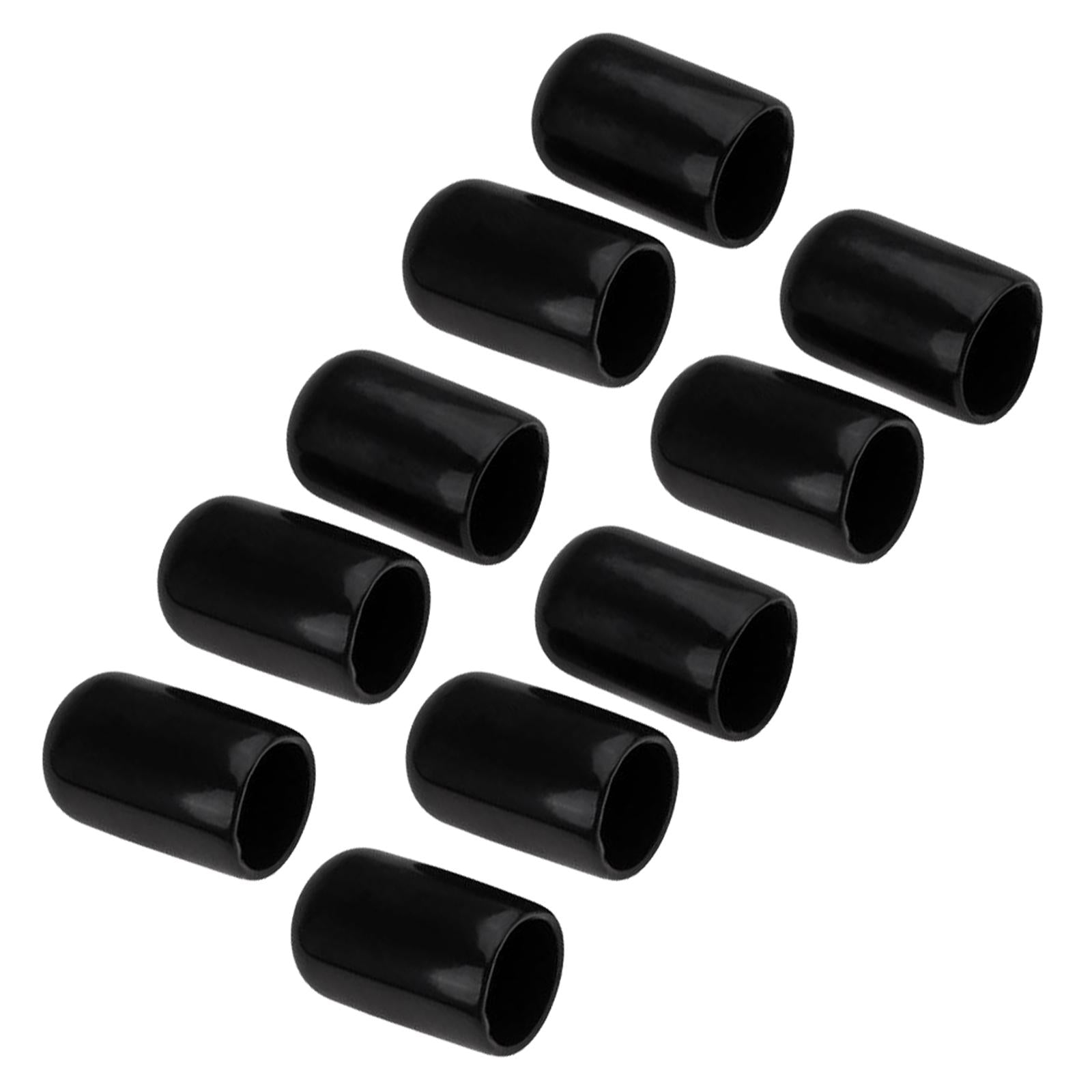 3x10 Pieces Cue Tips Cover Protector 10mm Replacement for Snooker Accessories