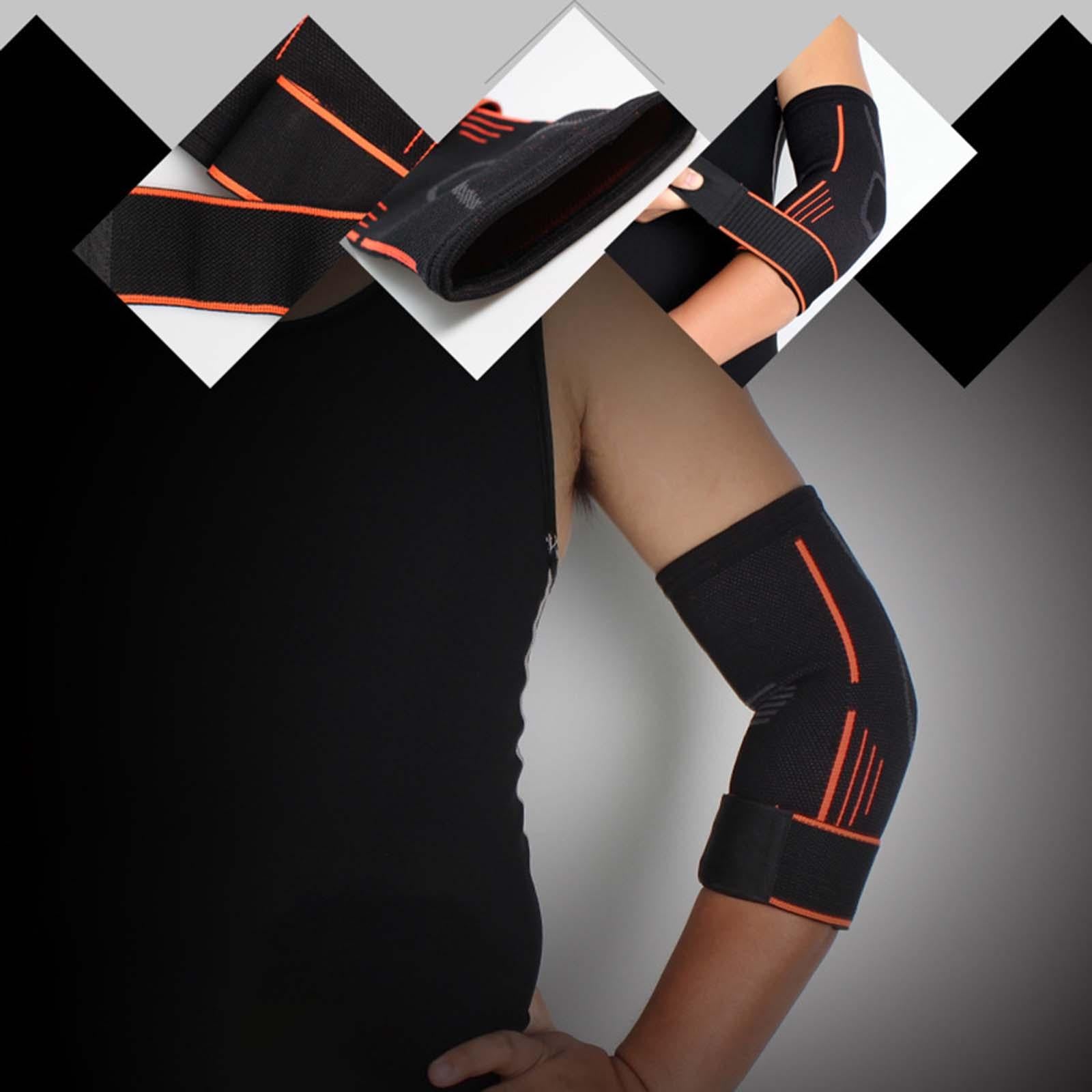 5xElbow Brace Arms Support Wrap Compression Sleeve Football Tennis Youth XL