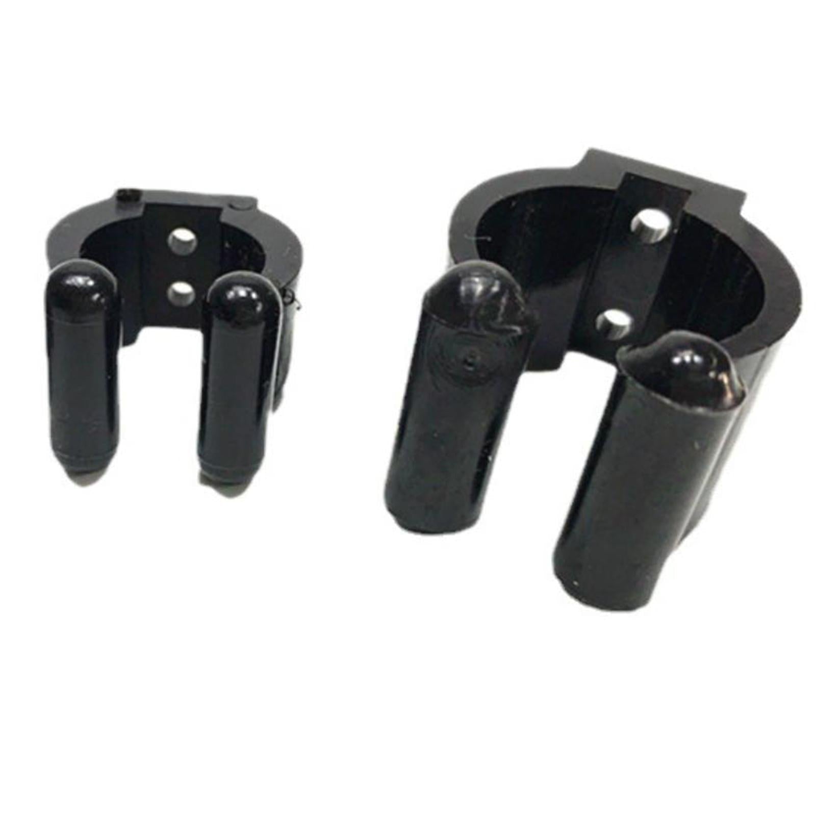 10x Plastic Billiard Cue Clips Fishing Rod Clips Billiard Accessories Medium