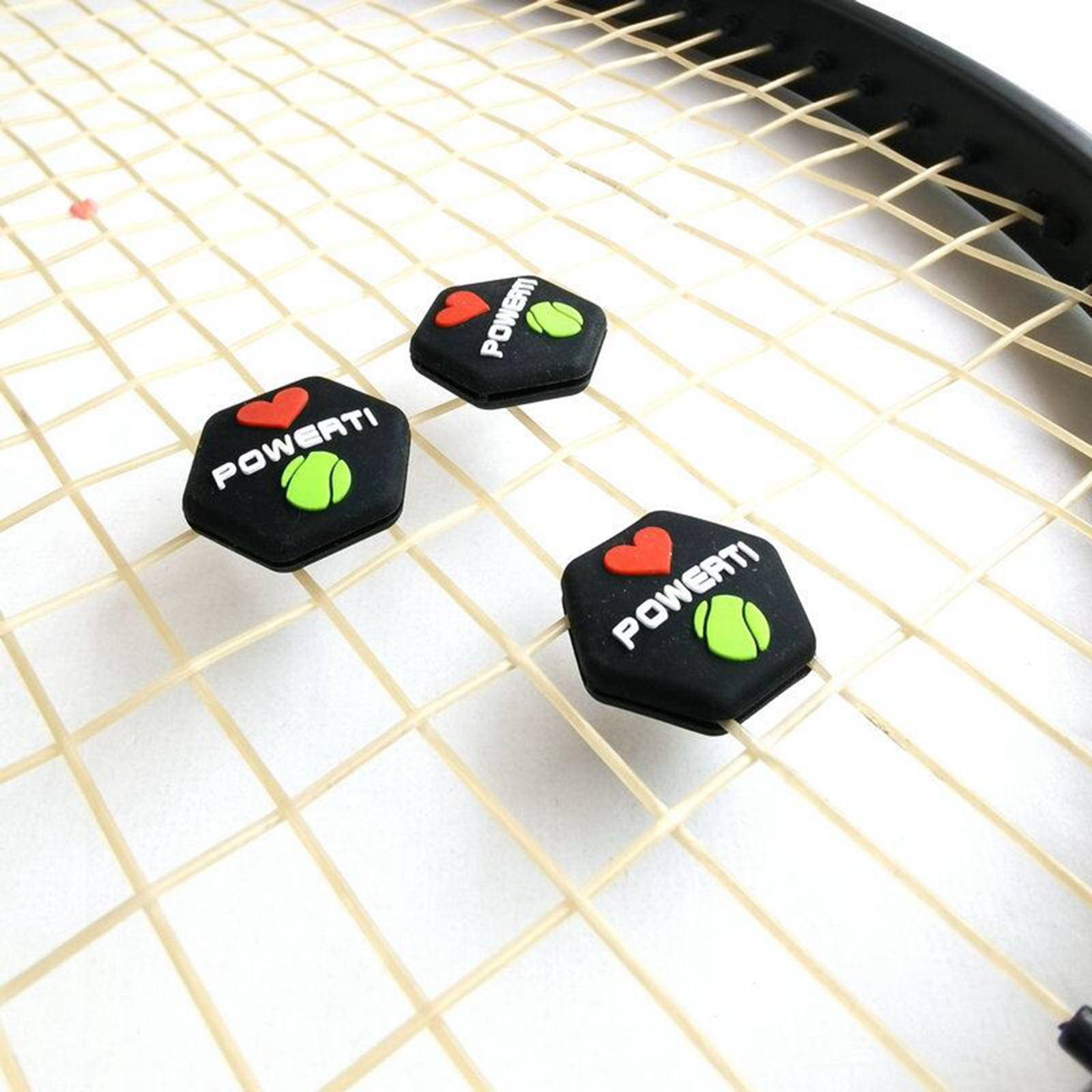 2x3x Tennis Racket Vibration Dampeners Tennis Gift Shock Absorbers Portable