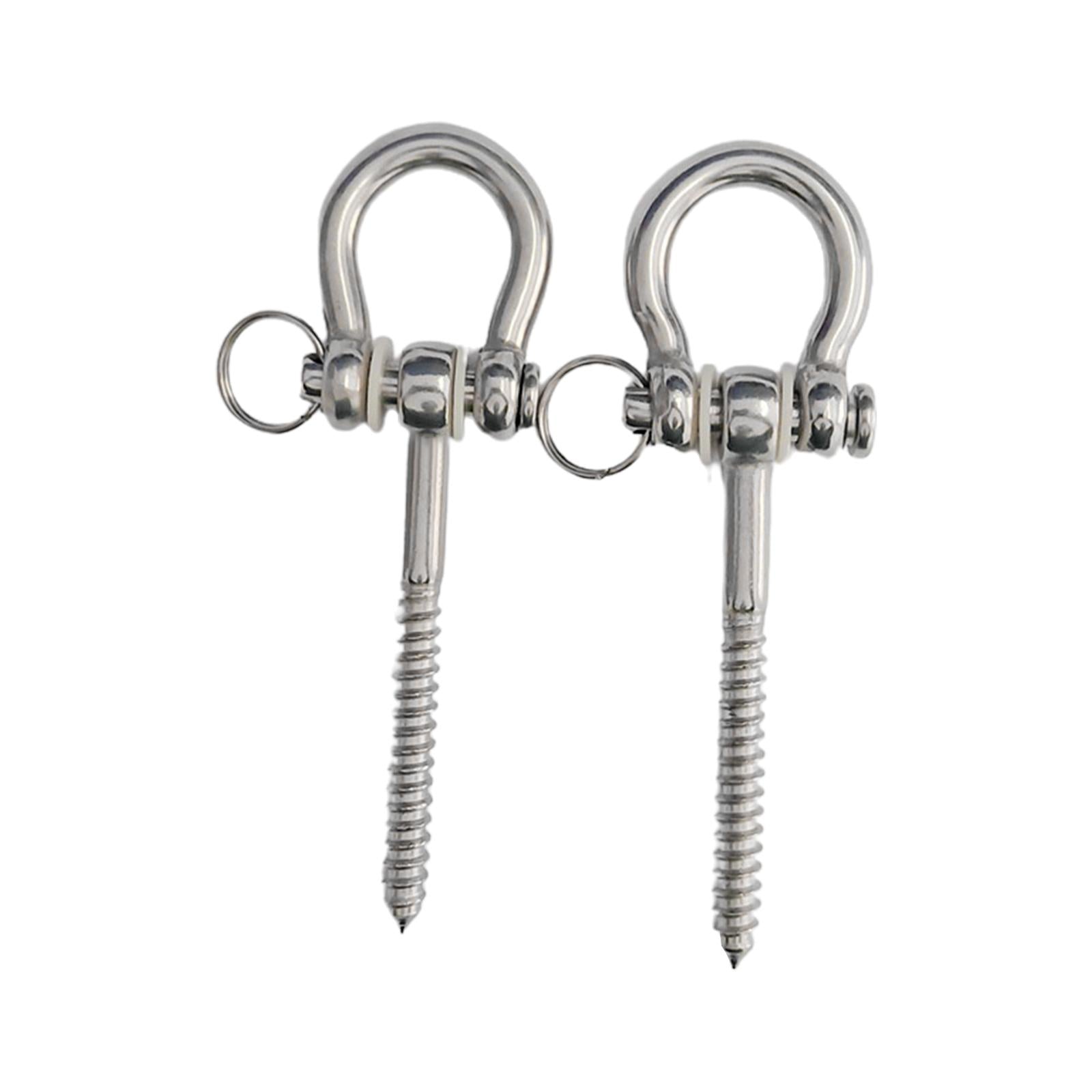 2Pcs Swing Hangers Rustproof Hardware Swing Sets for Playground Porch Swing