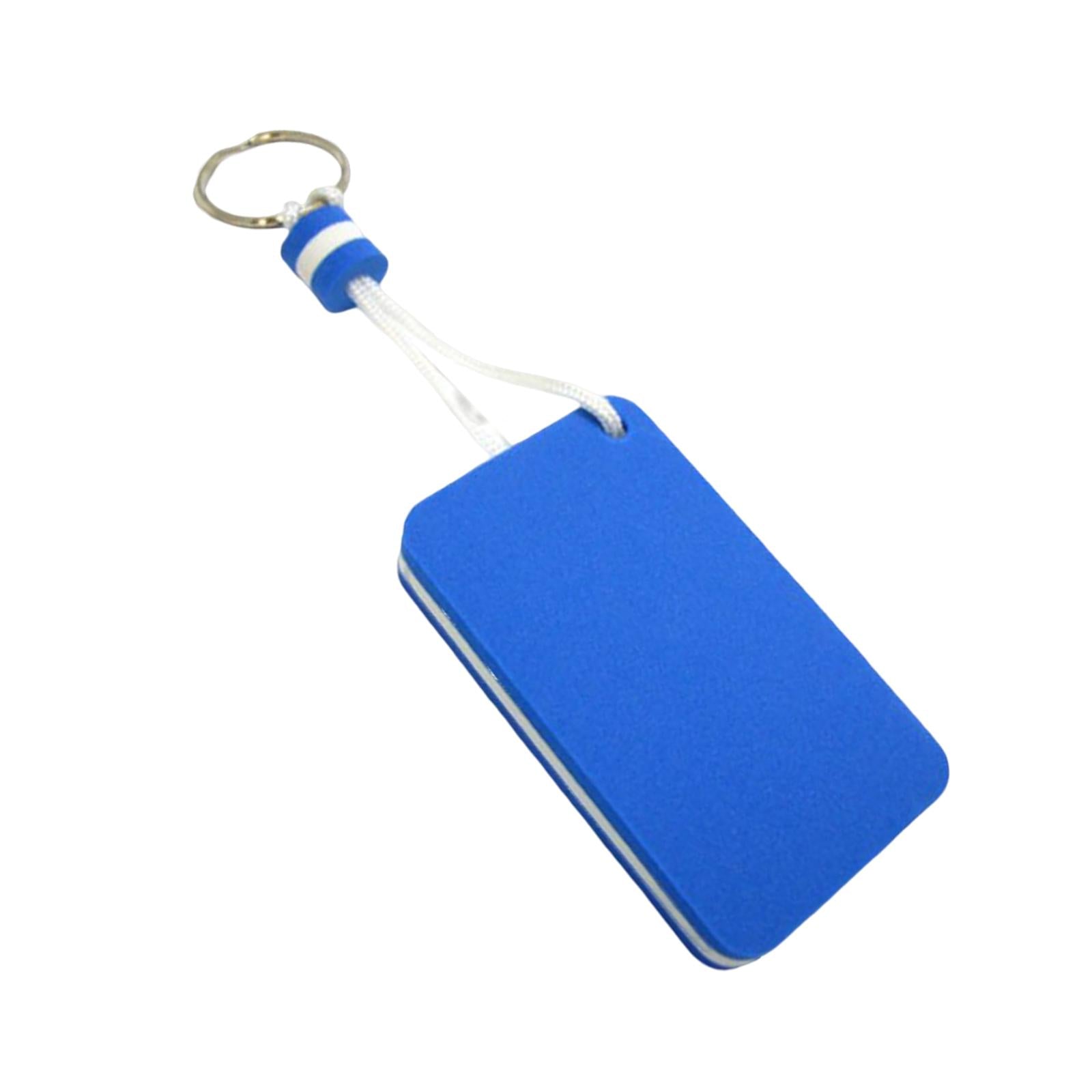 3xFloating Keychain Pendant Buoyant Key Chain for Outdoor Water Sports Sailing Blue