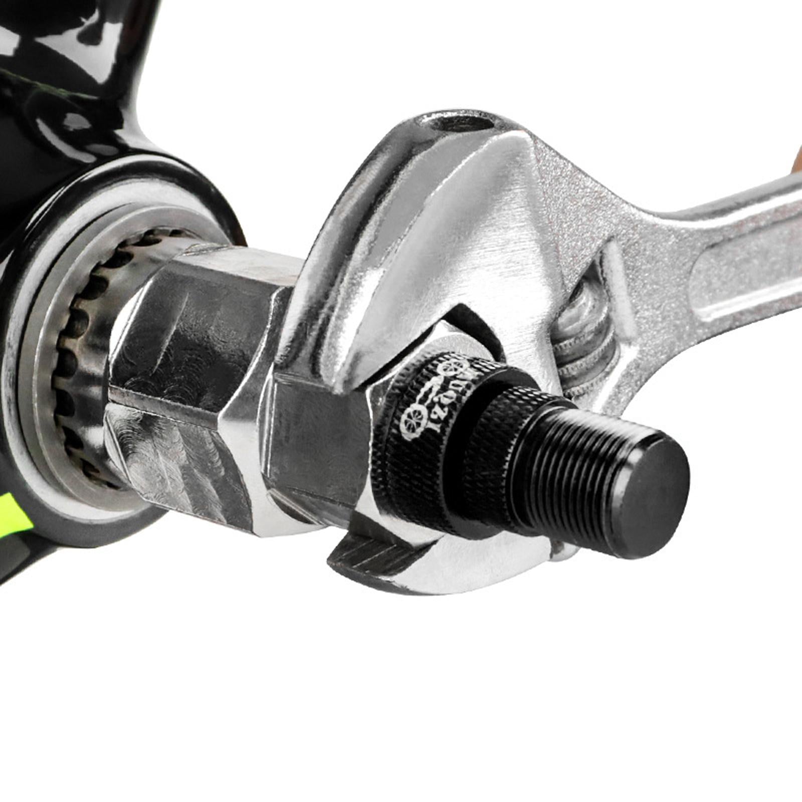 2xBike Crank Extractor Puller Durable Repair Tool for Bicycle Repairing Biking Black