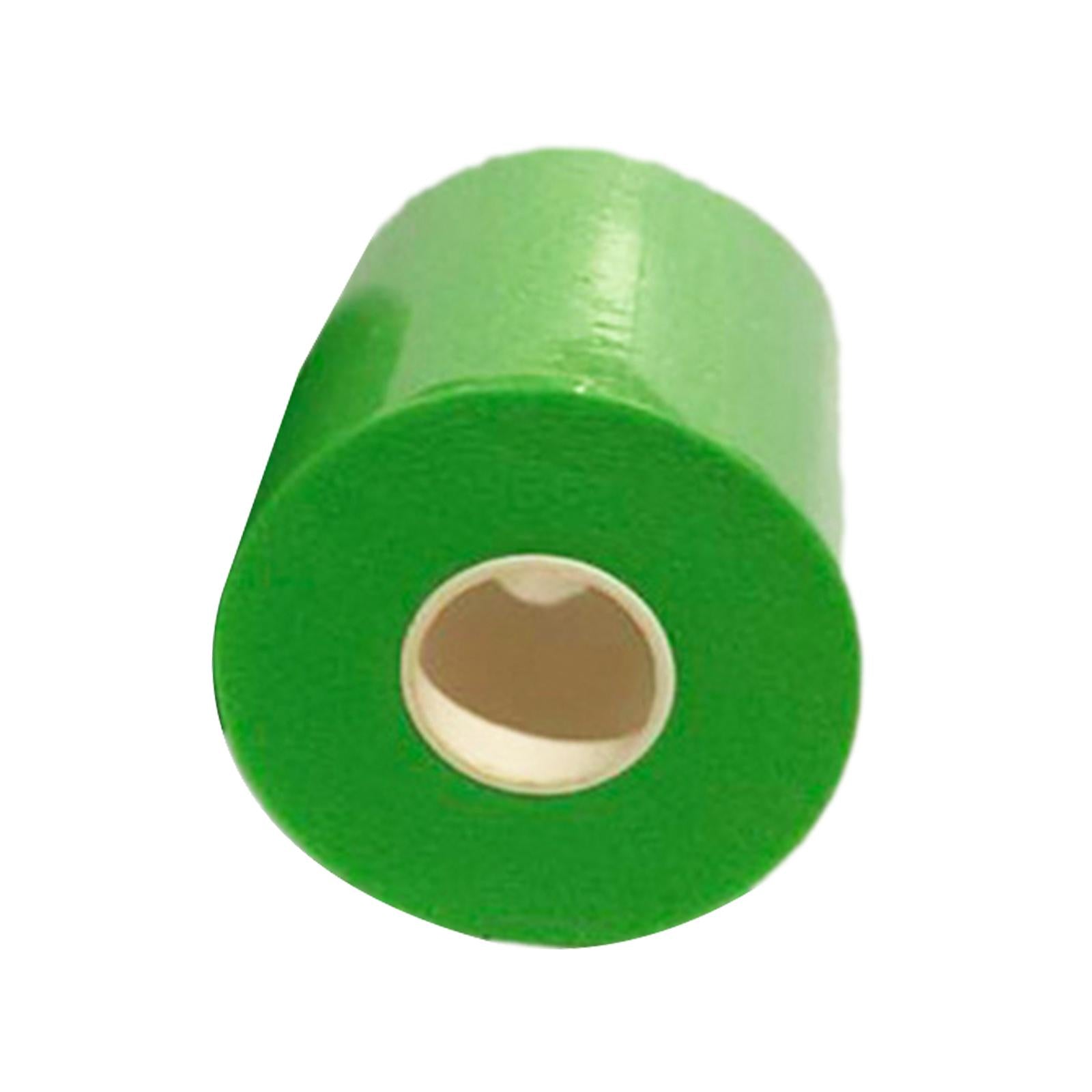 4xTennis Racket Wrap Wrap Tape Cushion Wrap Damping Film Anti-Slip Handle 0.05mx27m Green