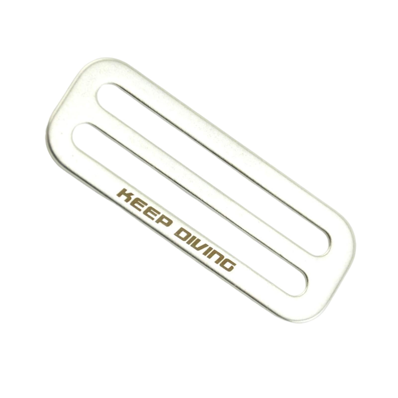 3xDiving Weight Belt Slide Keeper Glider Adjustable for Snorkeling Water Sport