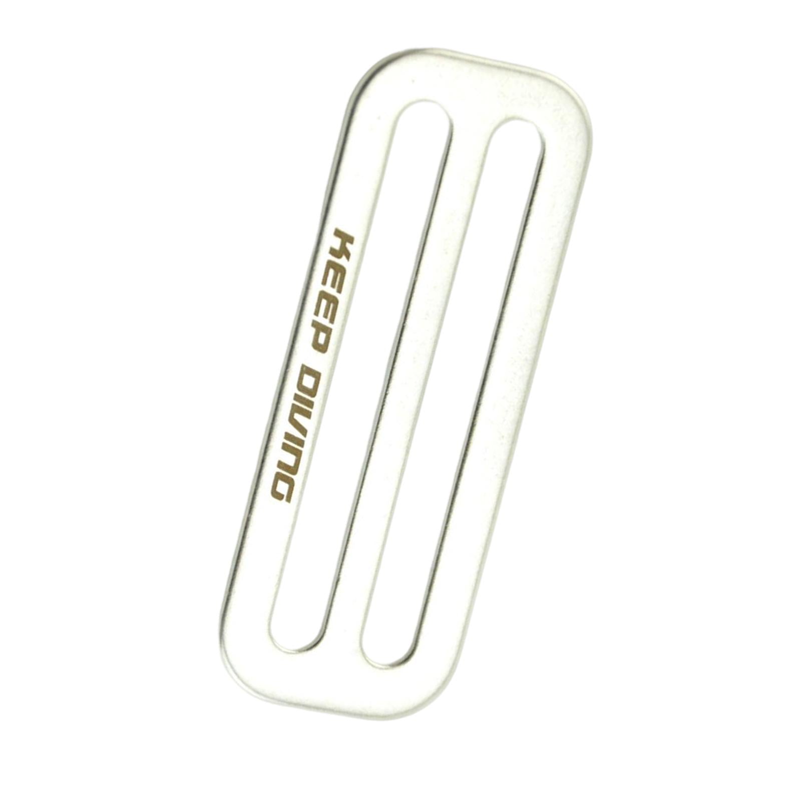 3xDiving Weight Belt Slide Keeper Glider Adjustable for Snorkeling Water Sport
