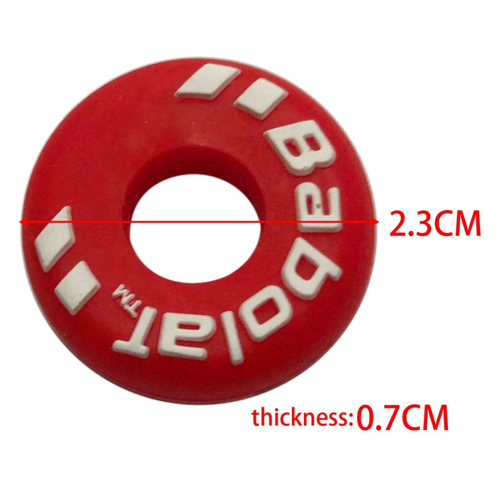 Tennis Racket Vibration Dampener Players for Keeping Stability Outdoor Red