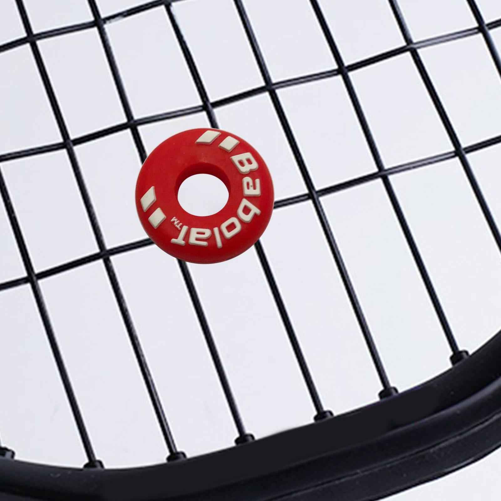 Tennis Racket Vibration Dampener Players for Keeping Stability Outdoor Red