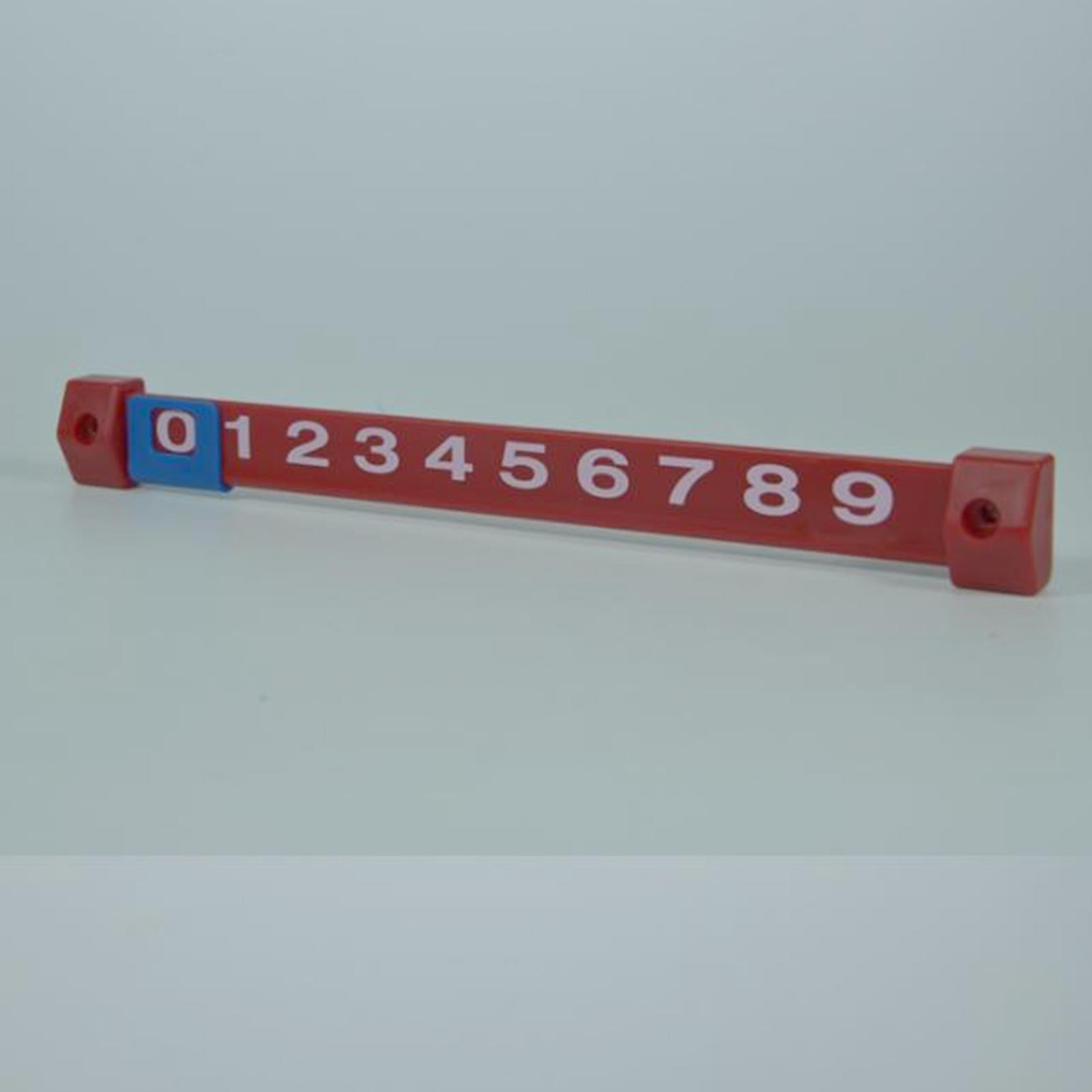 2xFoosball Scoreboard Universal Portable 10 Numbers Table Football Counter Red