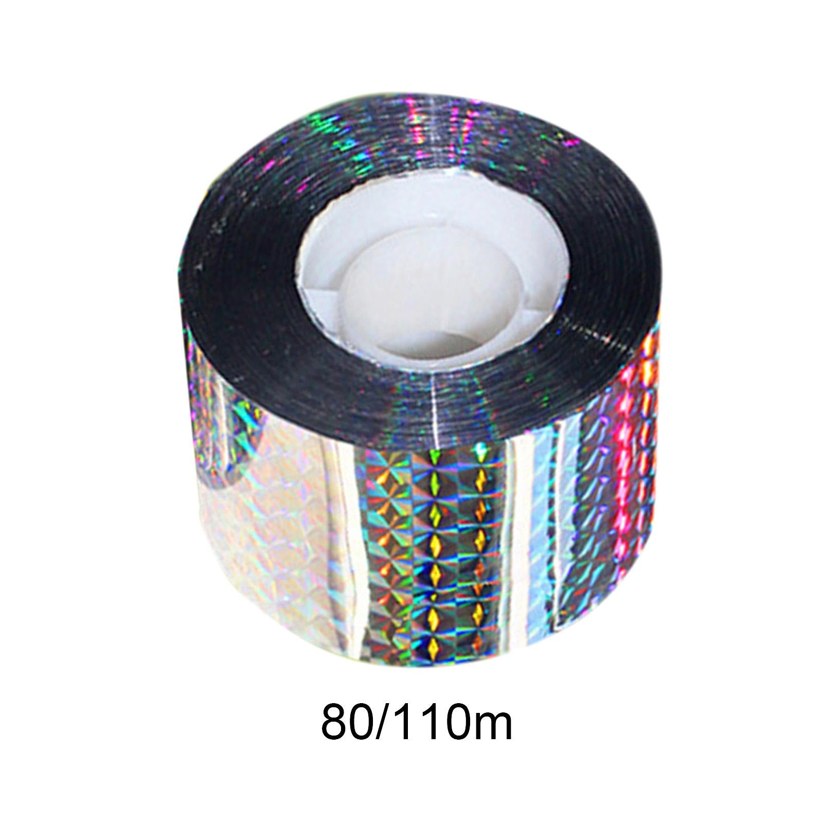 3xBird Scare Tape Stop Birds from Hitting Windows for Garden Outdoor 4.8cmx80m