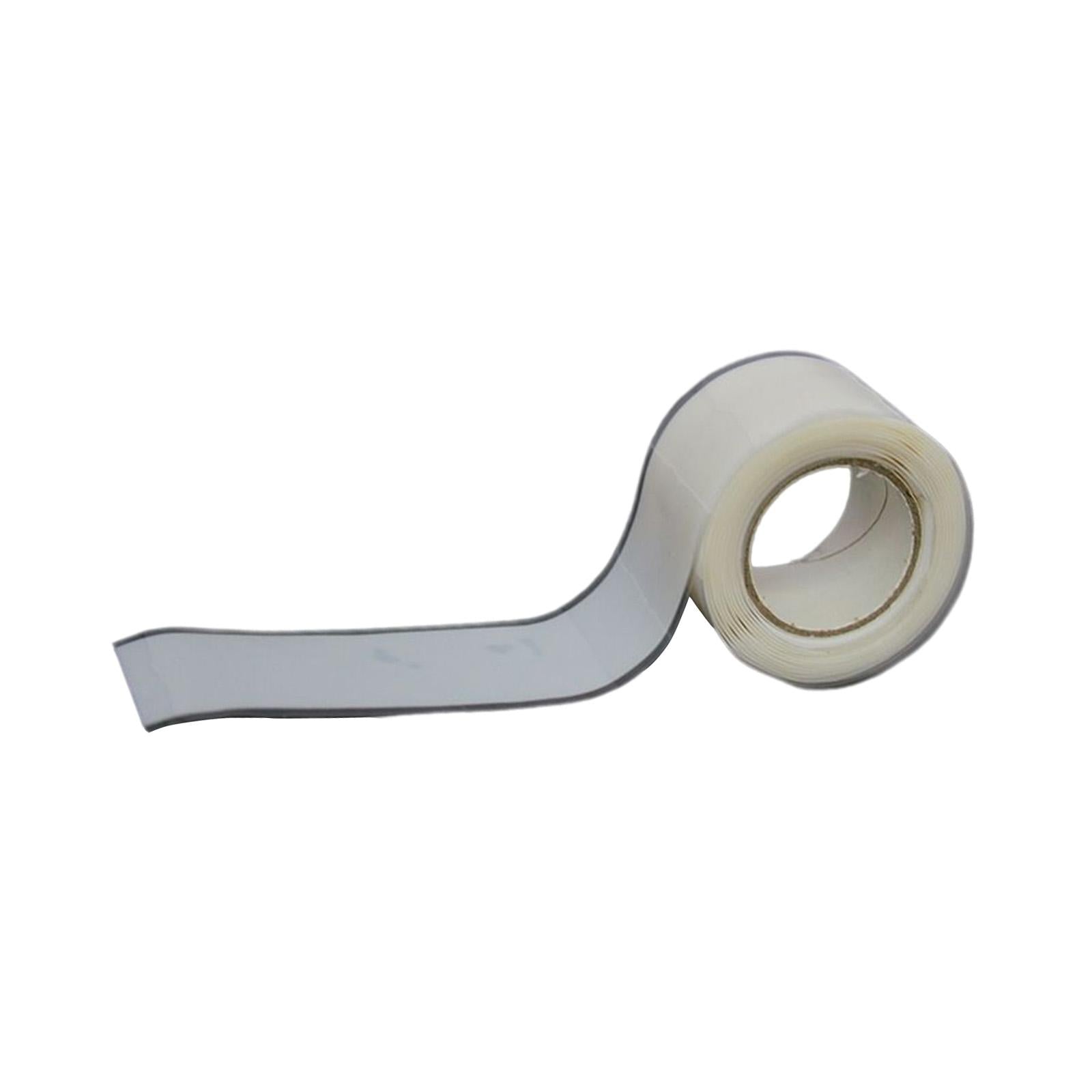 4xSealing Strip Sticker Waterproof Silicone Grip Tape for Outdoor Operations White