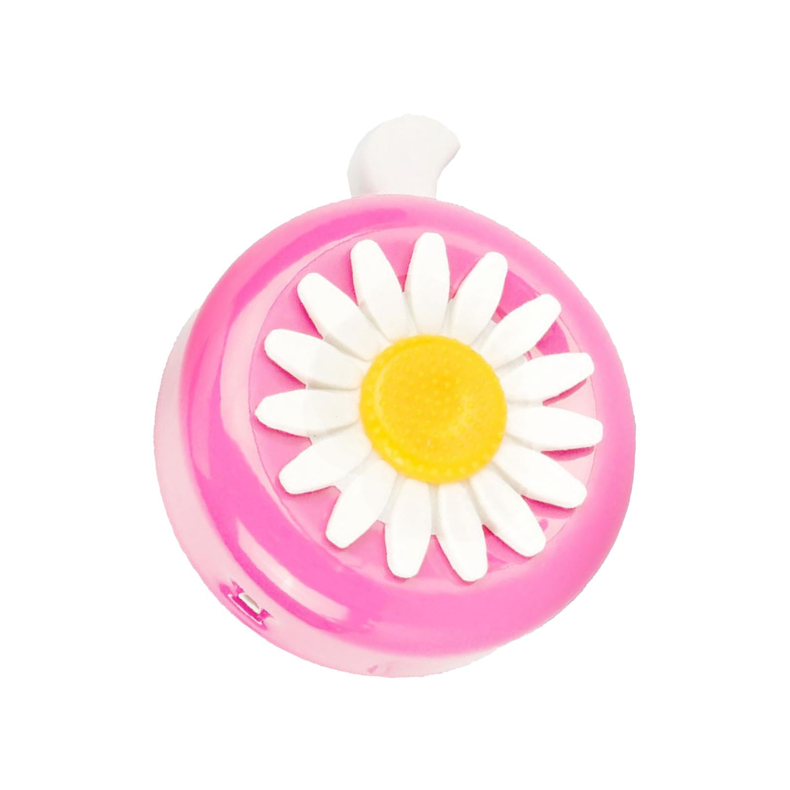 4xBike Bells For Kids Cycling Ring Horn Bicycle Horn for Cycling  Pink White