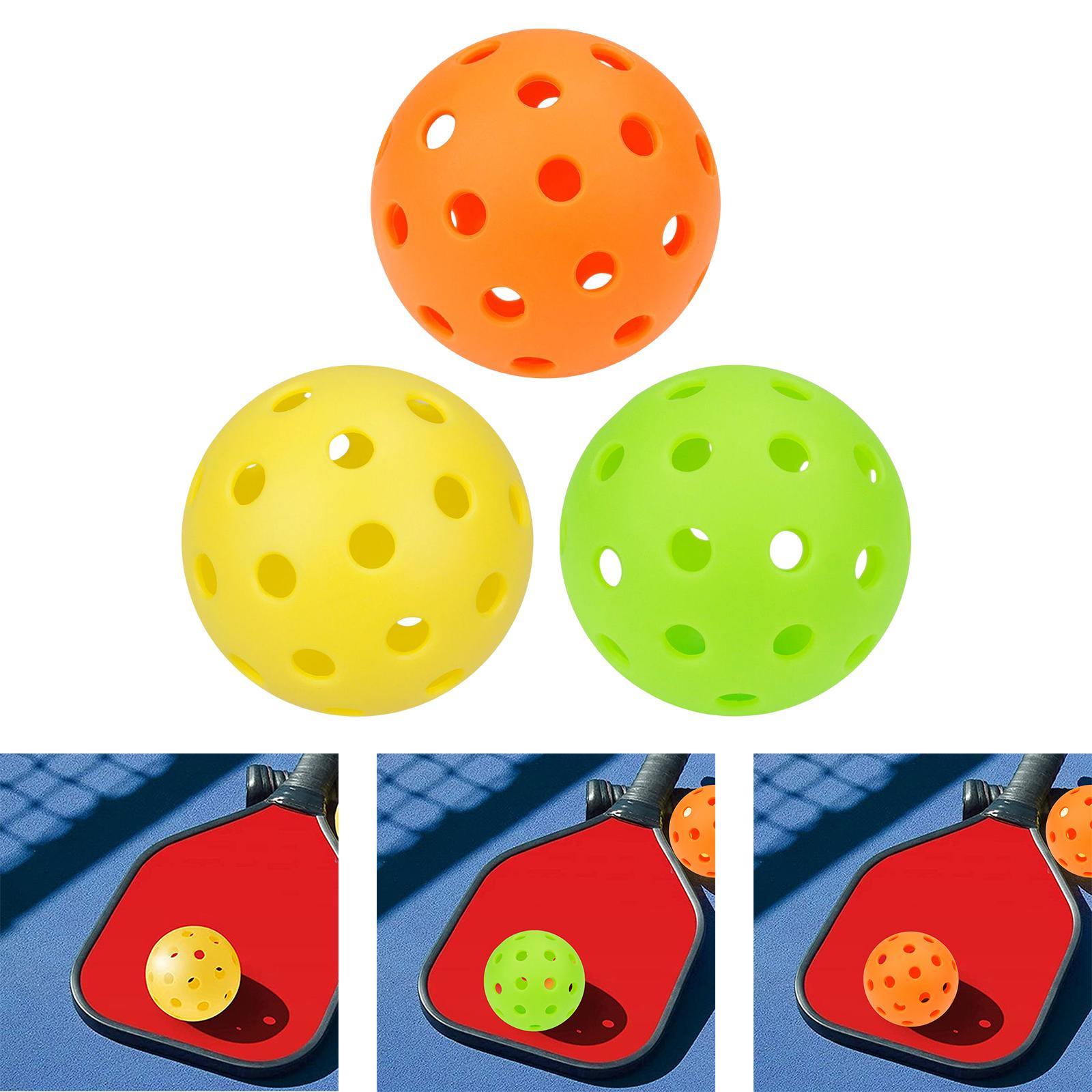 4xGolf Balls Airflow Hollow Lightweight Practice Golf Balls for Backyard Orange