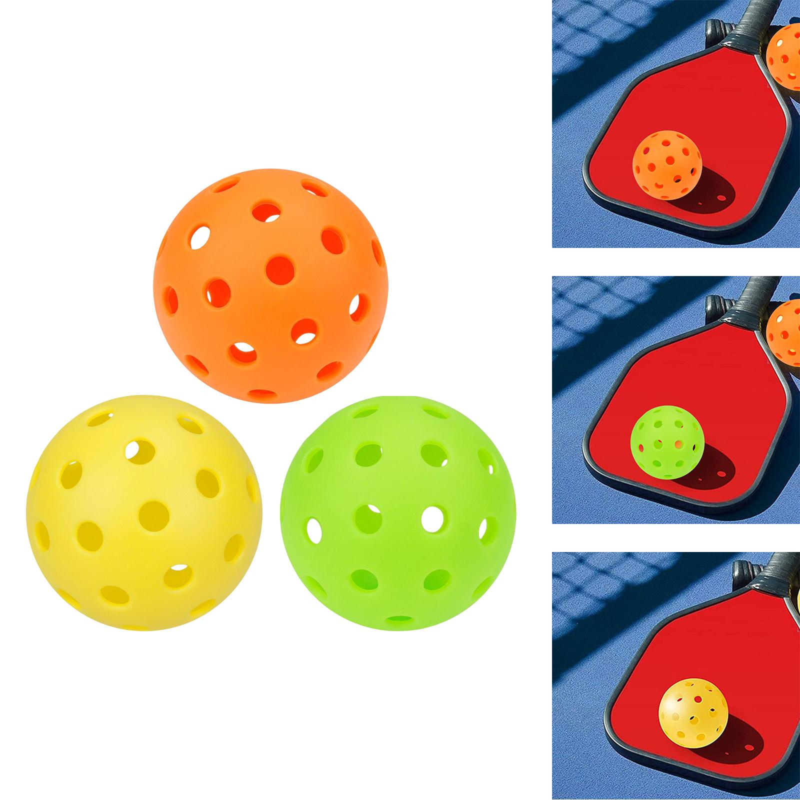 4xGolf Balls Airflow Hollow Lightweight Practice Golf Balls for Backyard Orange