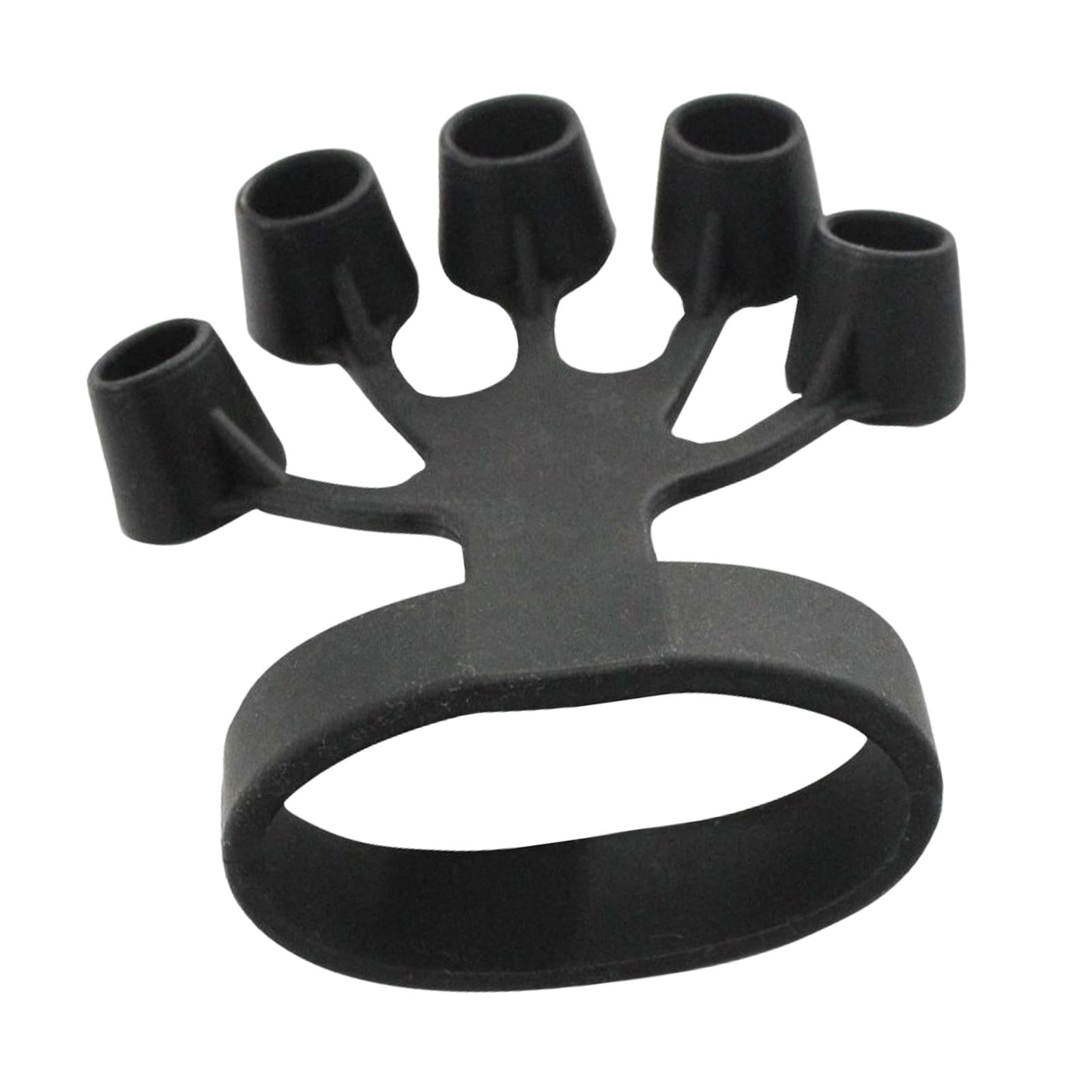 2xHand Grip Strengthener Device Tool Training Equipment Finger Exerciser Black 11lbs