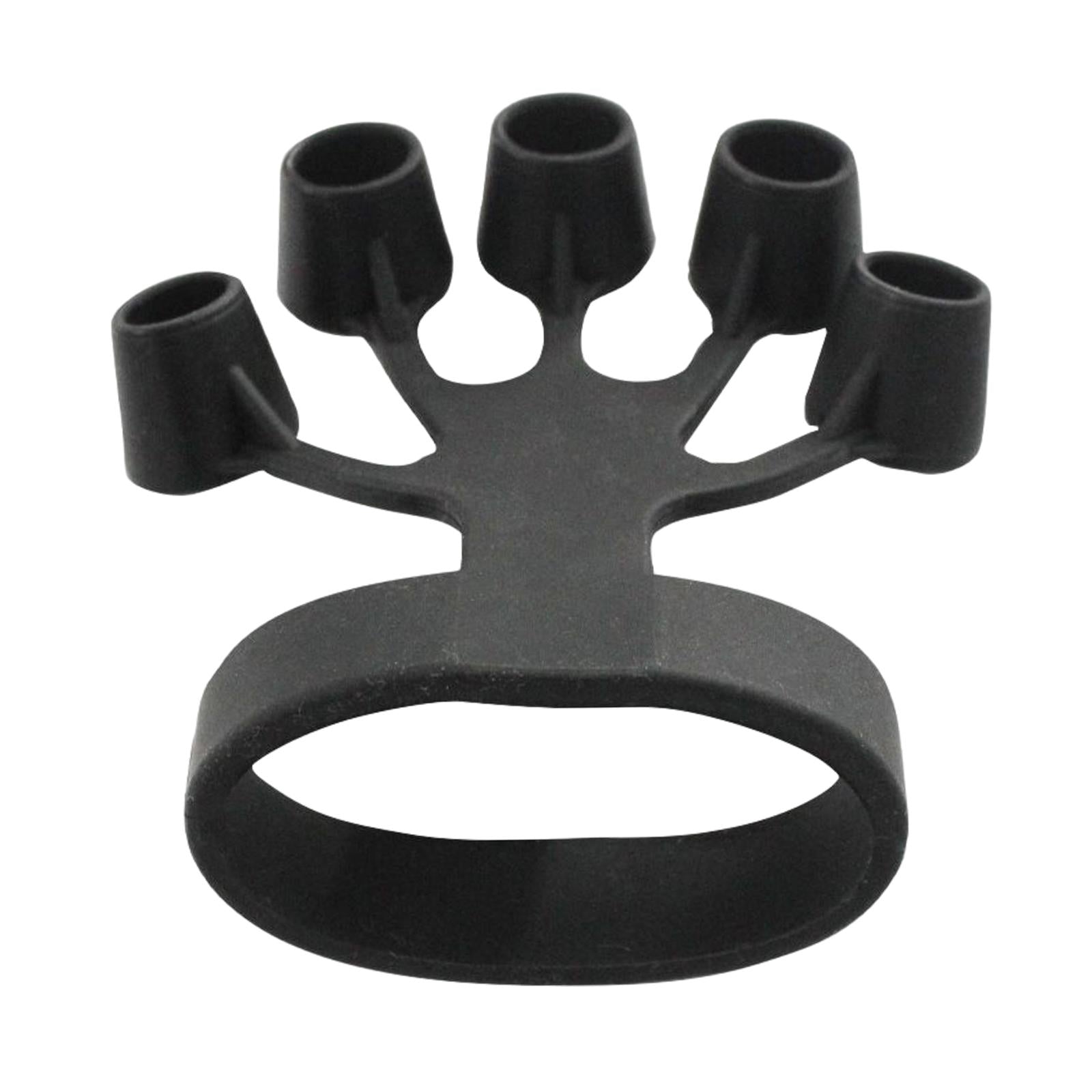 2xHand Grip Strengthener Device Tool Training Equipment Finger Exerciser Black 11lbs