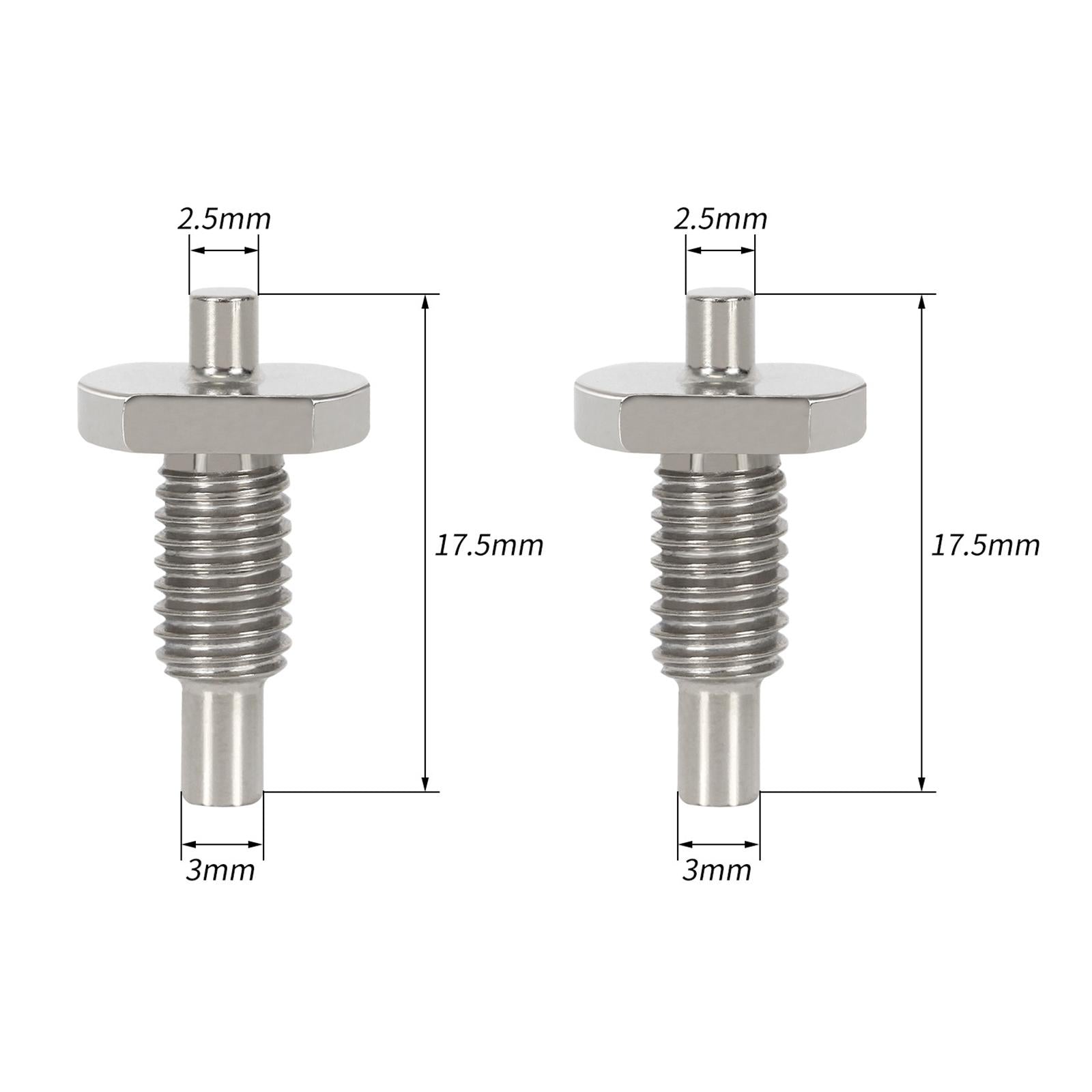4x2Pcs Bicycle Pin Wrench Screw Repair Tools for Hub Cap Bottom Bracket Fork