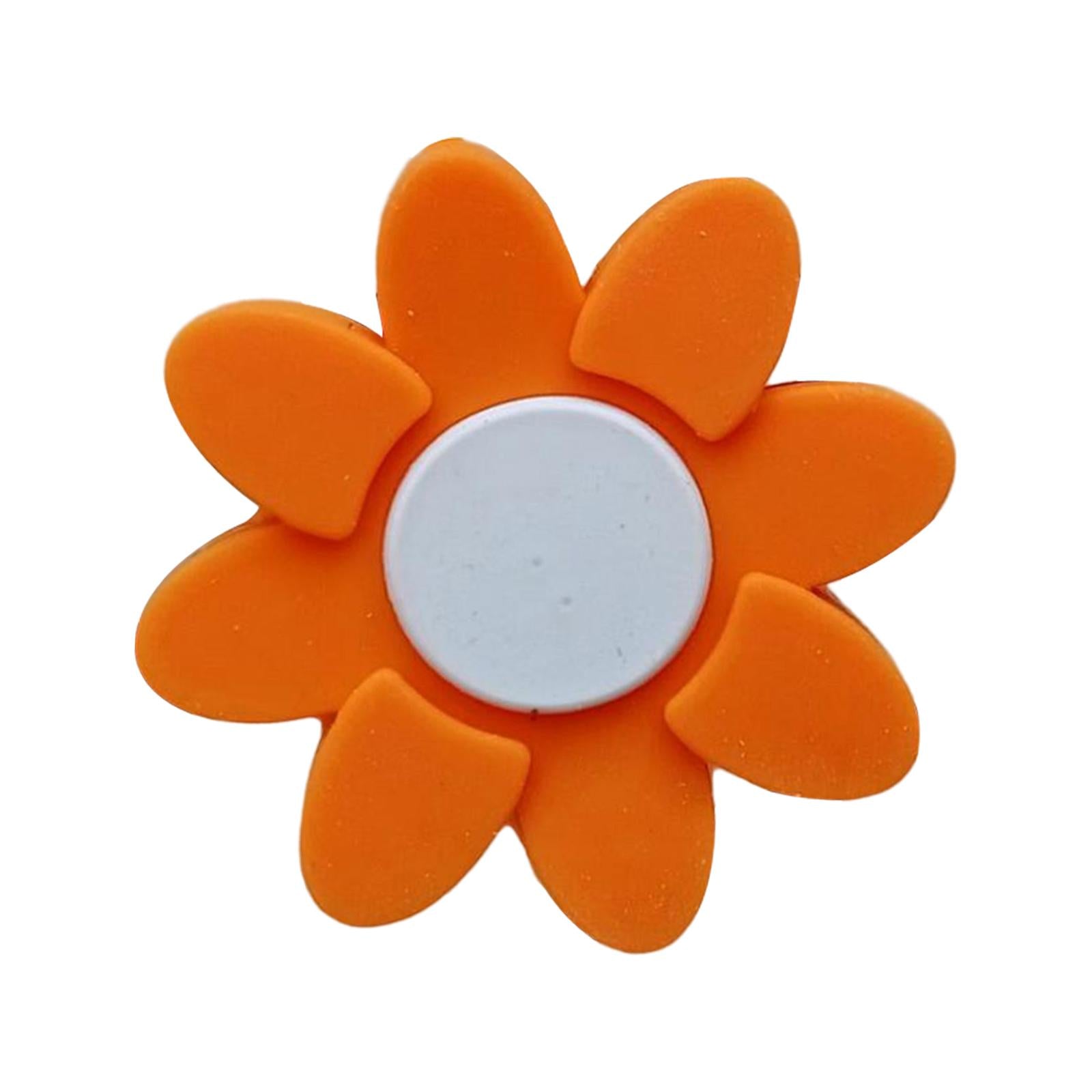 2xTennis Racket Vibration Dampener Tennis Racquet Shock Absorber User Friendly Orange