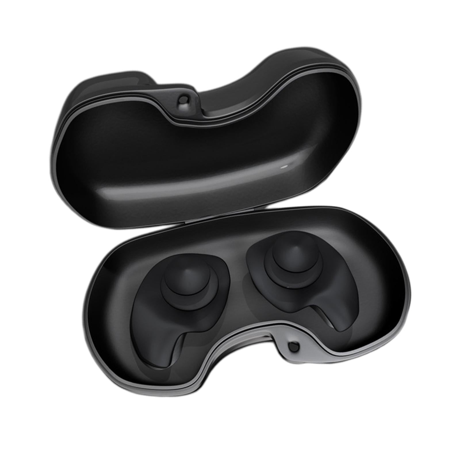 2xSilicone Swimming Ear Plugs Waterproof Kids Adults Swim Water Sports Swimmer