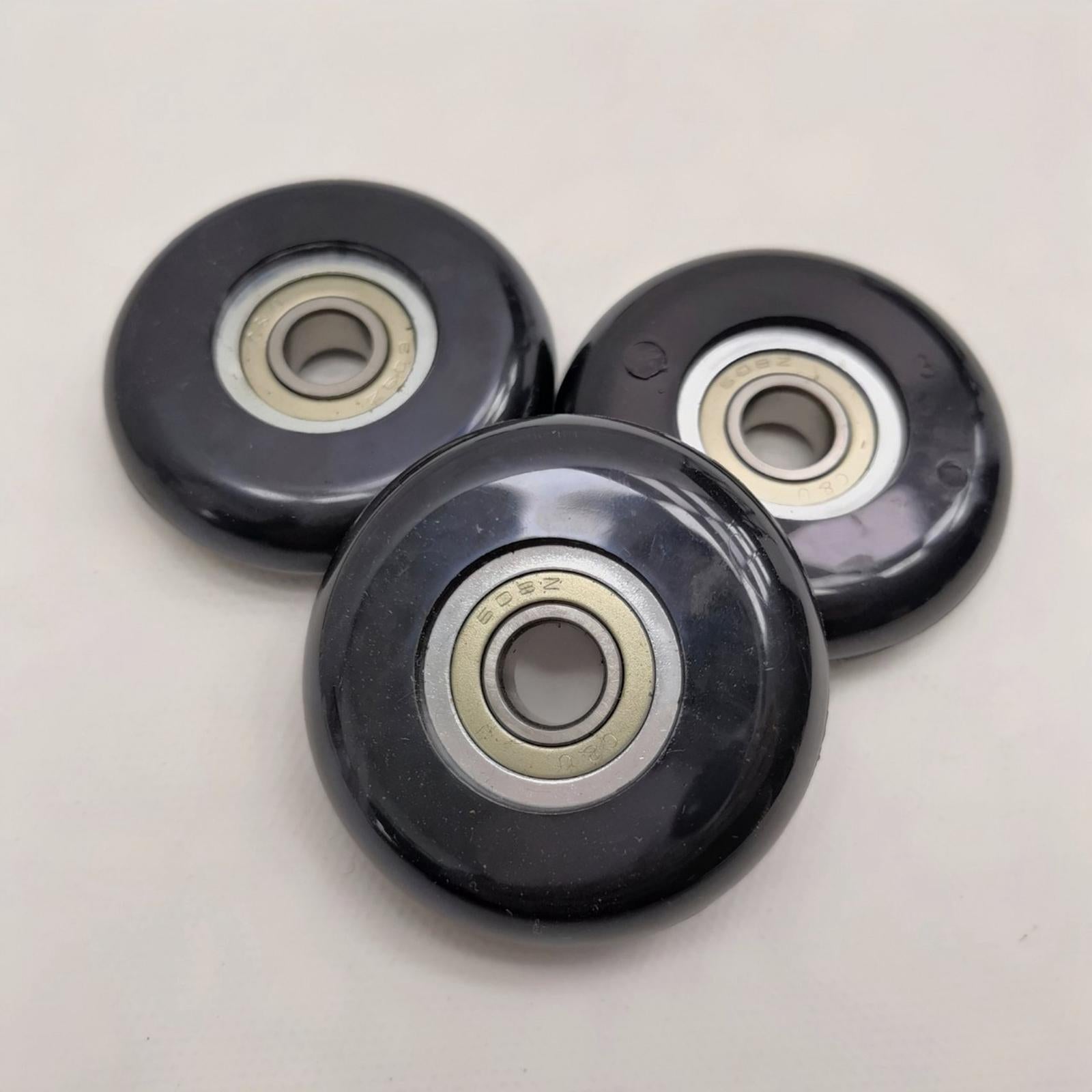 4xBearing Pulley Wheel Exercise Bike Roller Roller Skate Wheel for Training