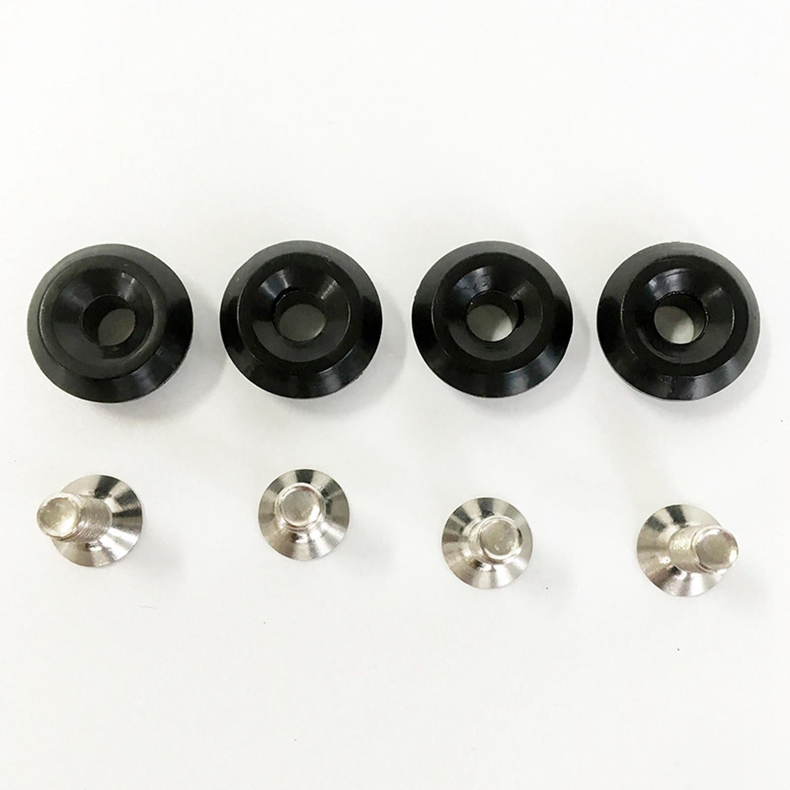 3xTie Down Pad Eye and Screw Setting Buckle Kayak Eyelet for Canoe Fishing