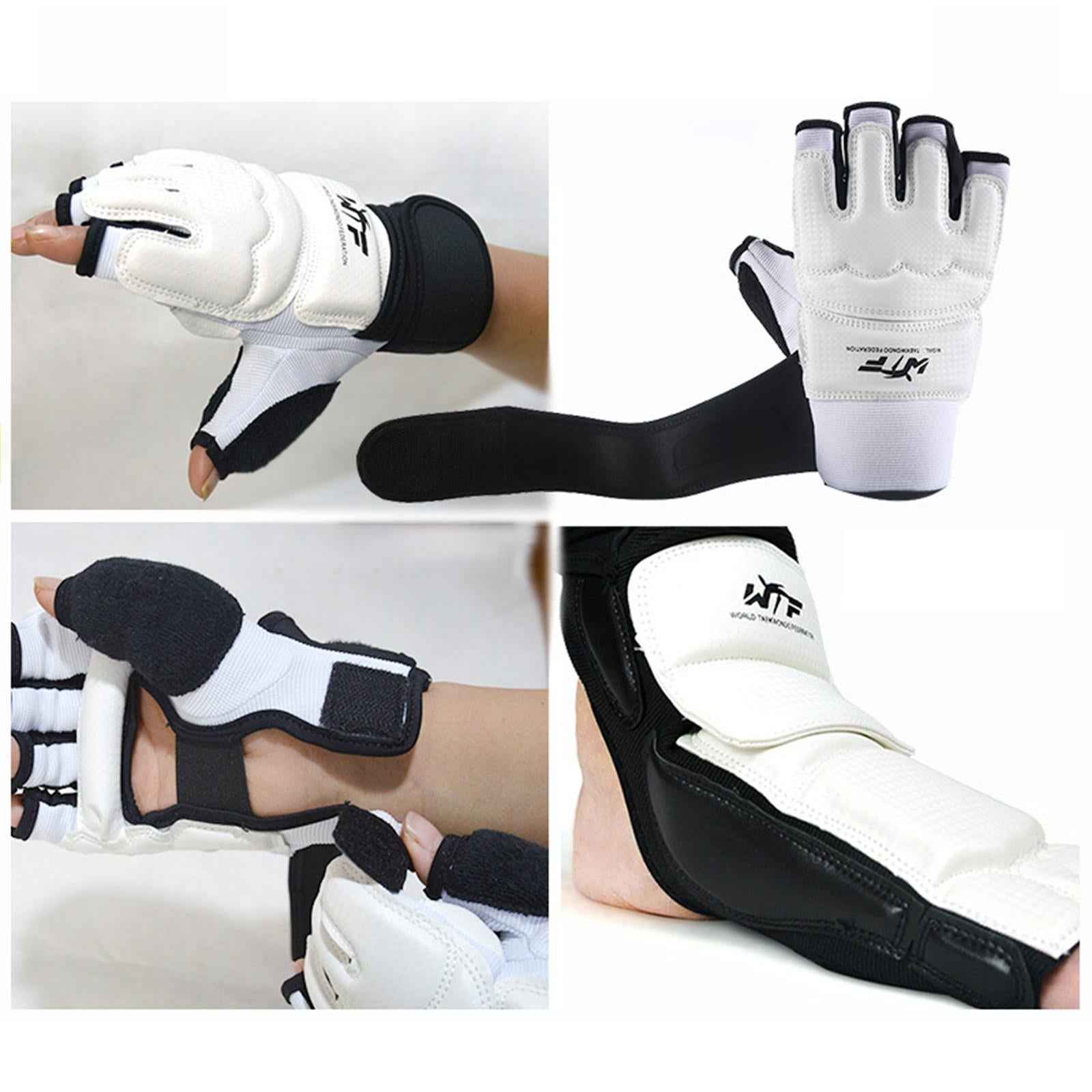Gloves Foot Protector Guard Home Gym Boxing Taekwondo Karate Sparring Gear Hand XS