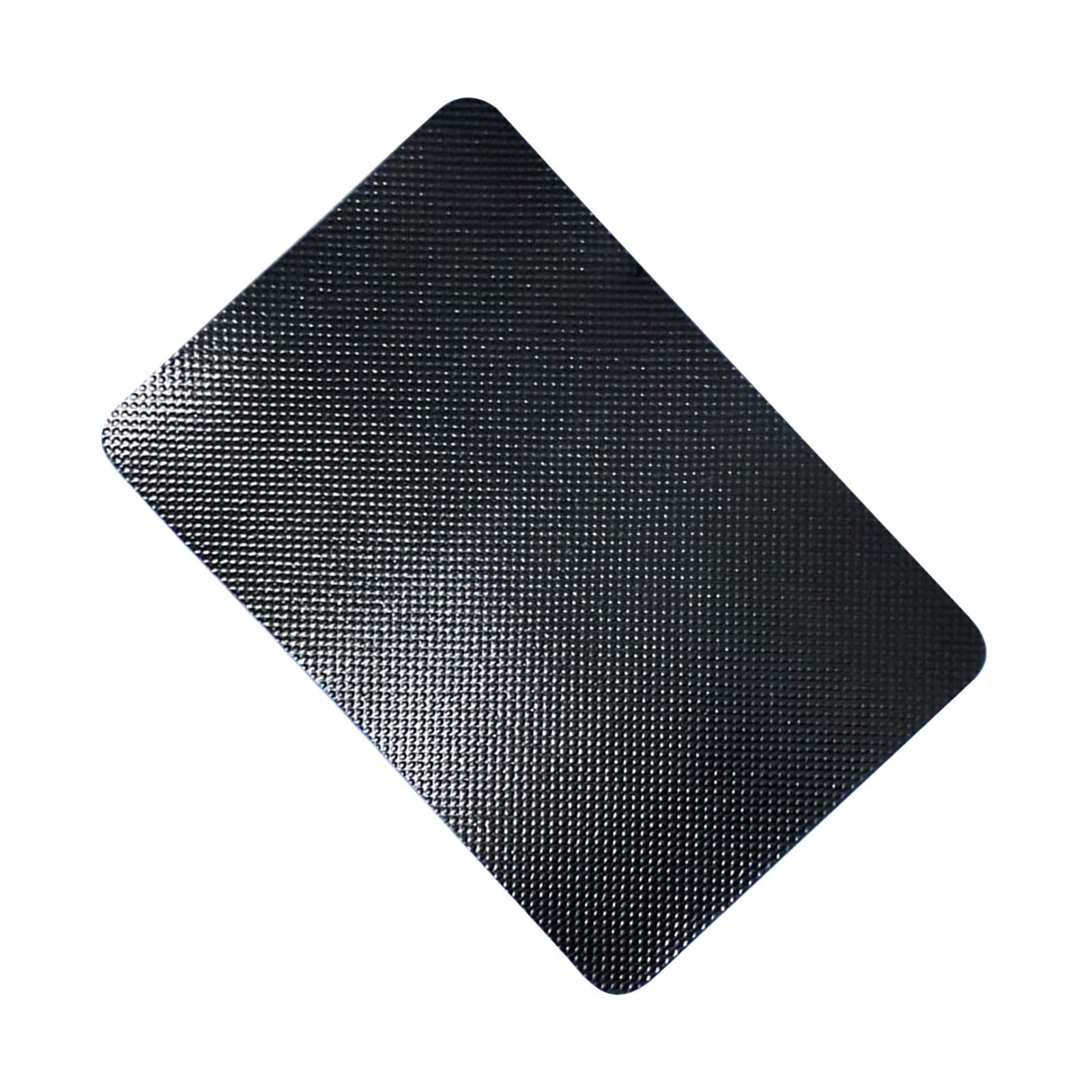 3xBoat Repair Patch 10cmx15cm PVC Repair Patches for Dinghy Raft Repair Tool Black