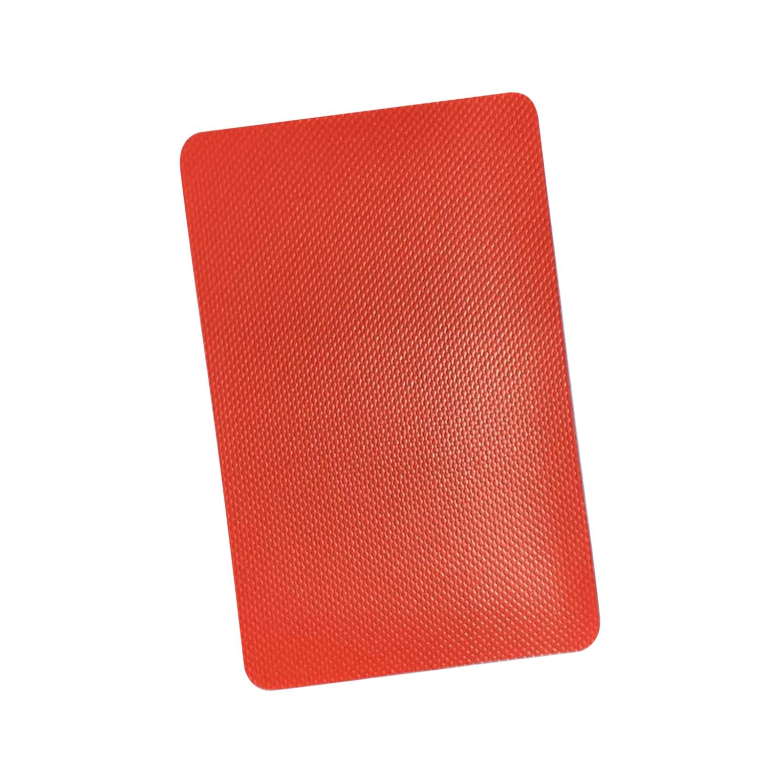 3xBoat Repair Patch 10cmx15cm PVC Repair Patches for Dinghy Raft Repair Tool Red