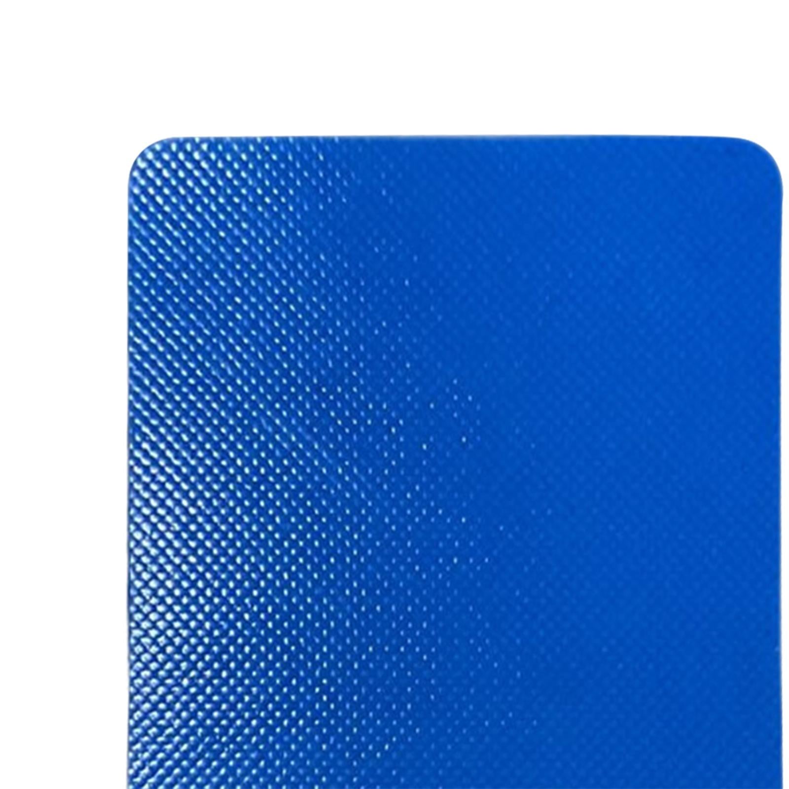4xBoat Repair Patch 10cmx15cm PVC Repair Patches for Dinghy Raft Repair Tool Blue