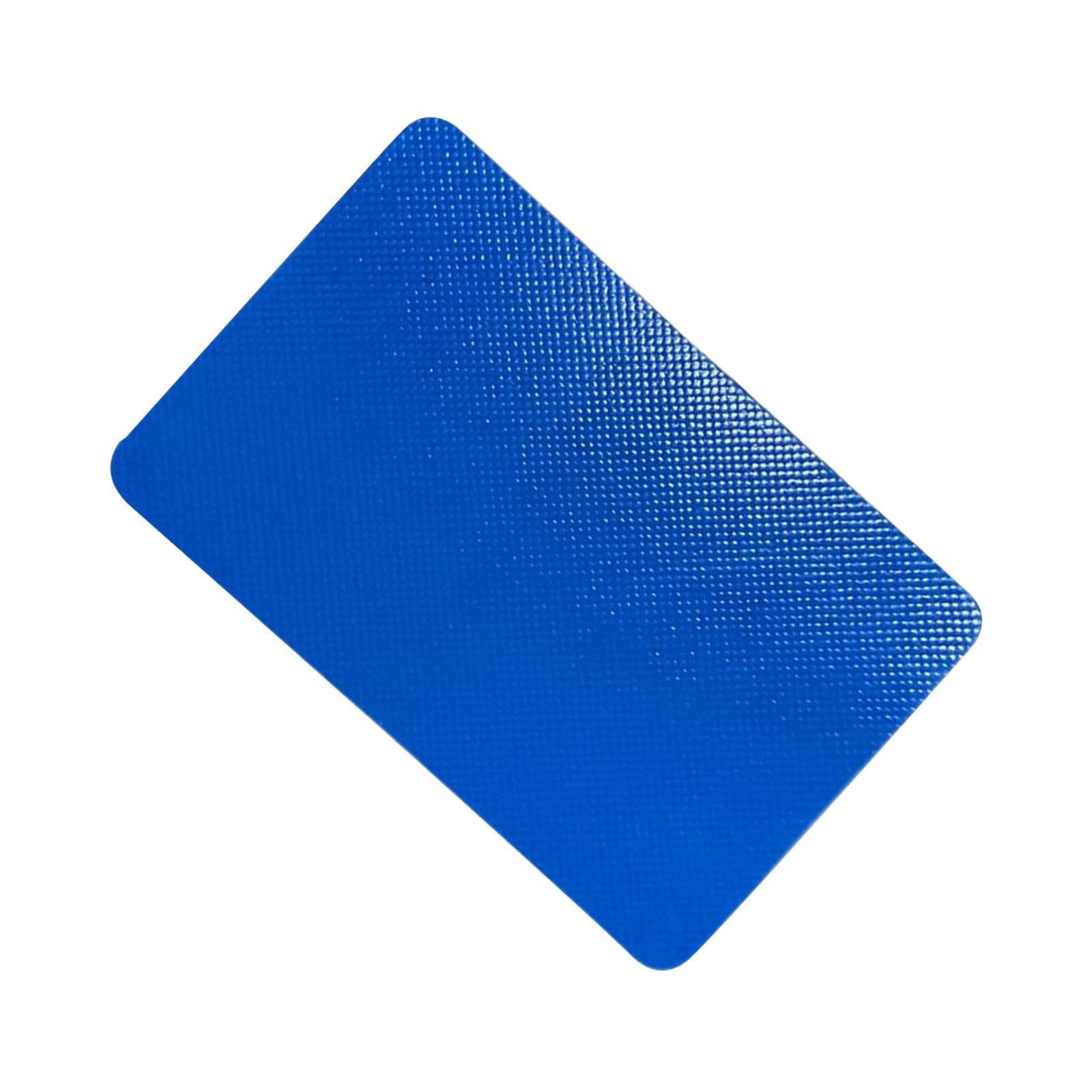 4xBoat Repair Patch 10cmx15cm PVC Repair Patches for Dinghy Raft Repair Tool Blue