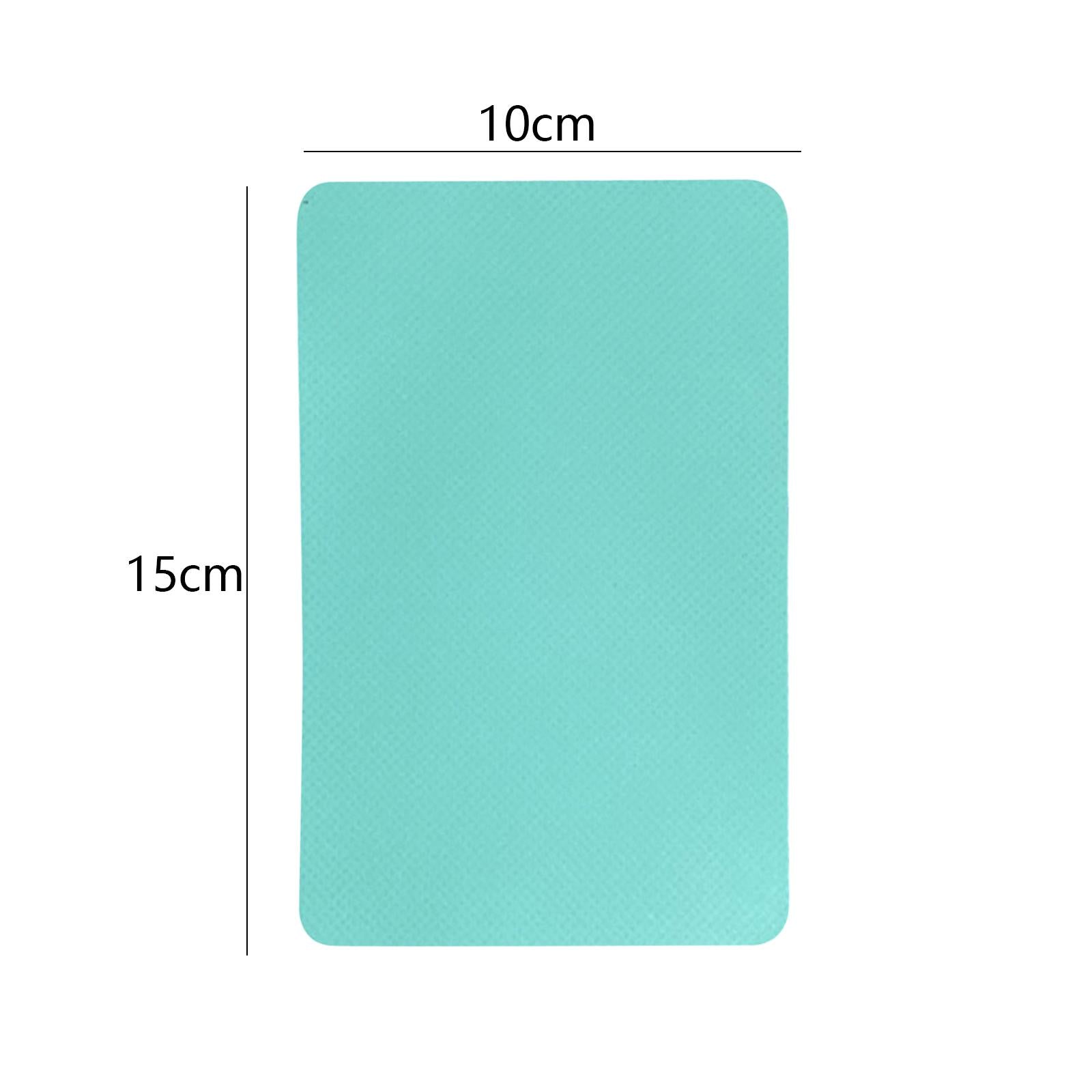 2xBoat Repair Patch 10cmx15cm PVC Repair Patches for Dinghy Raft Repair Tool Green