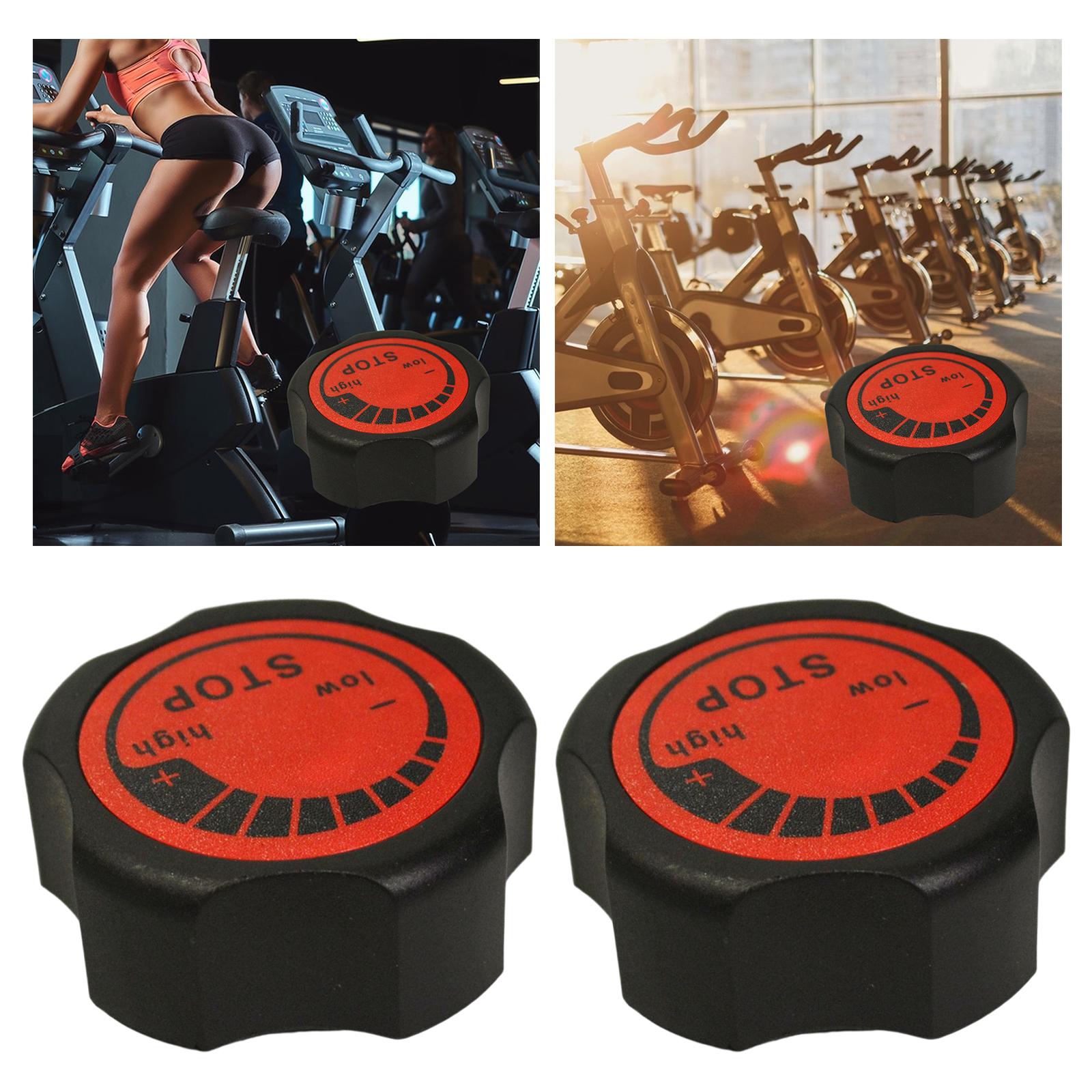 2xExercise Bike Resistance Knob Supplies Bicycle Brake Lever Training Machine Hole 0.8cm Dia 5.5cm