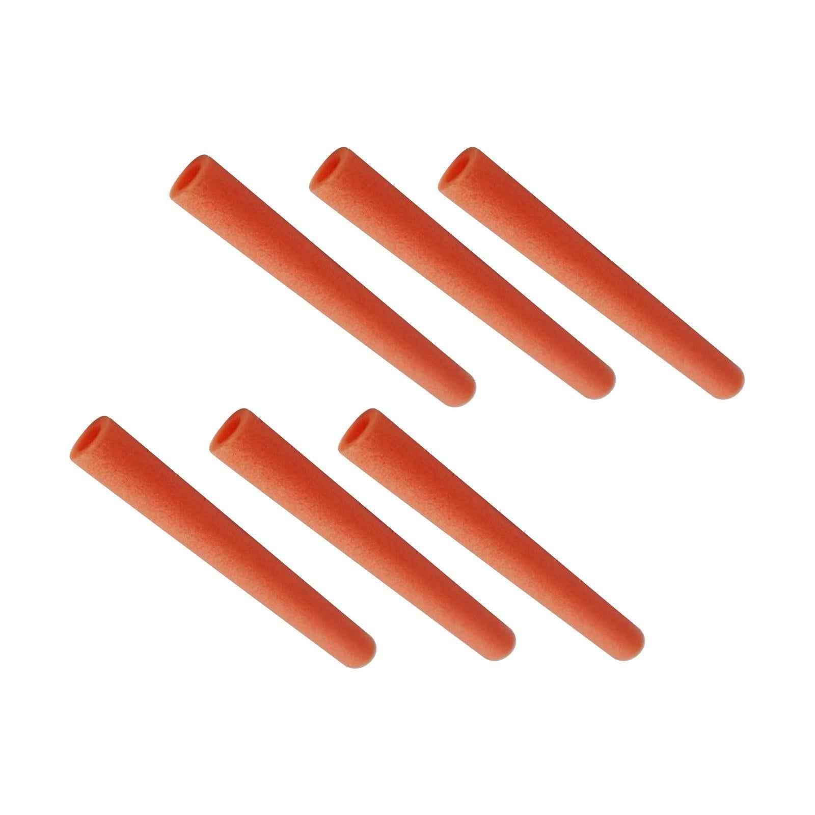 6x Trampoline Foam Sleeves Lightweight for Children Jumping Bed Tube 40cm Orange