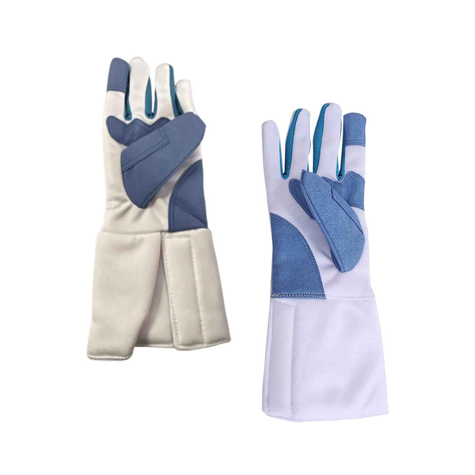 Fencing Glove Hand Protection Professional Protective Gear for Bout Practice Right Hand XS