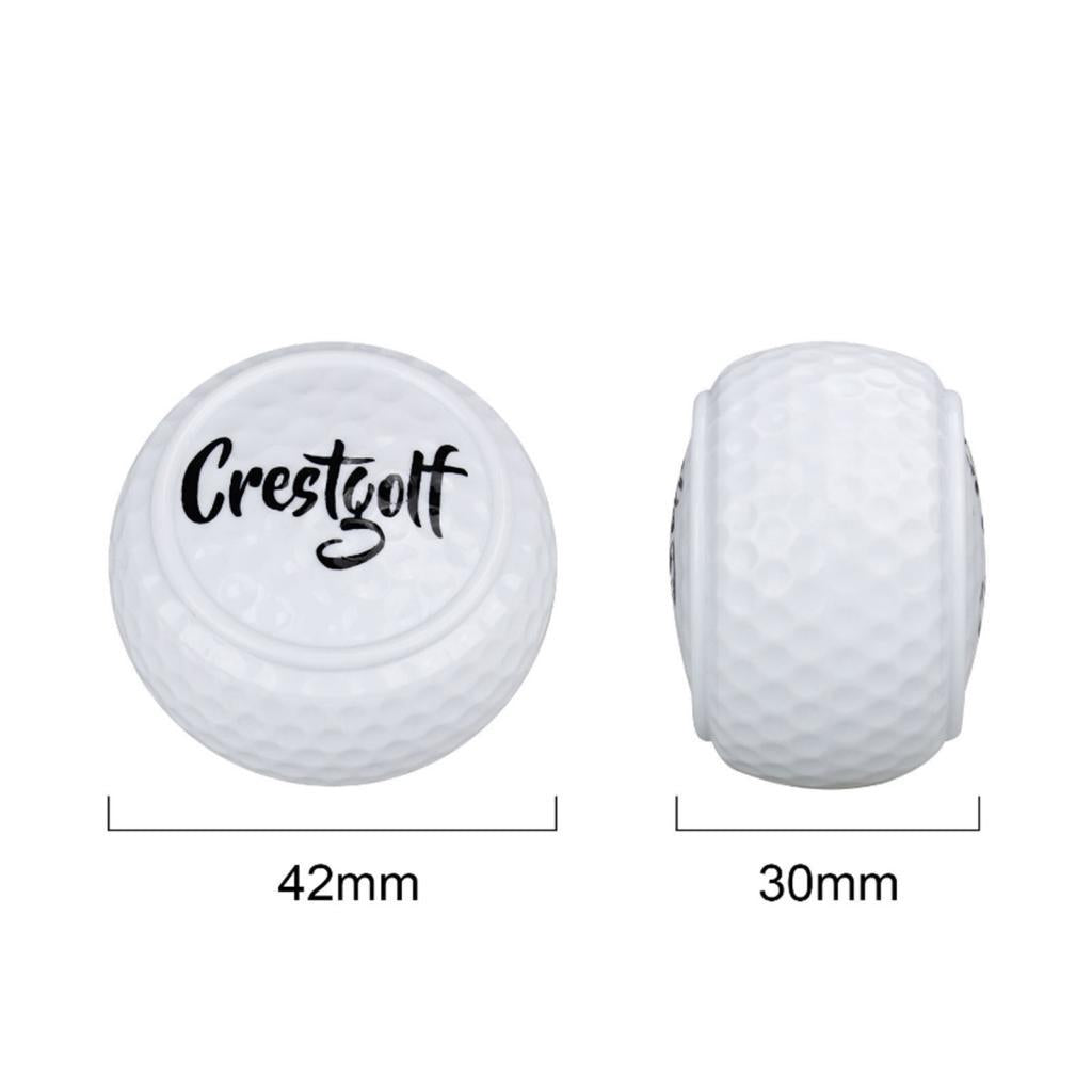 2xFlat Golf Ball Training Aid Alignment Improvement for Practice Green Yard