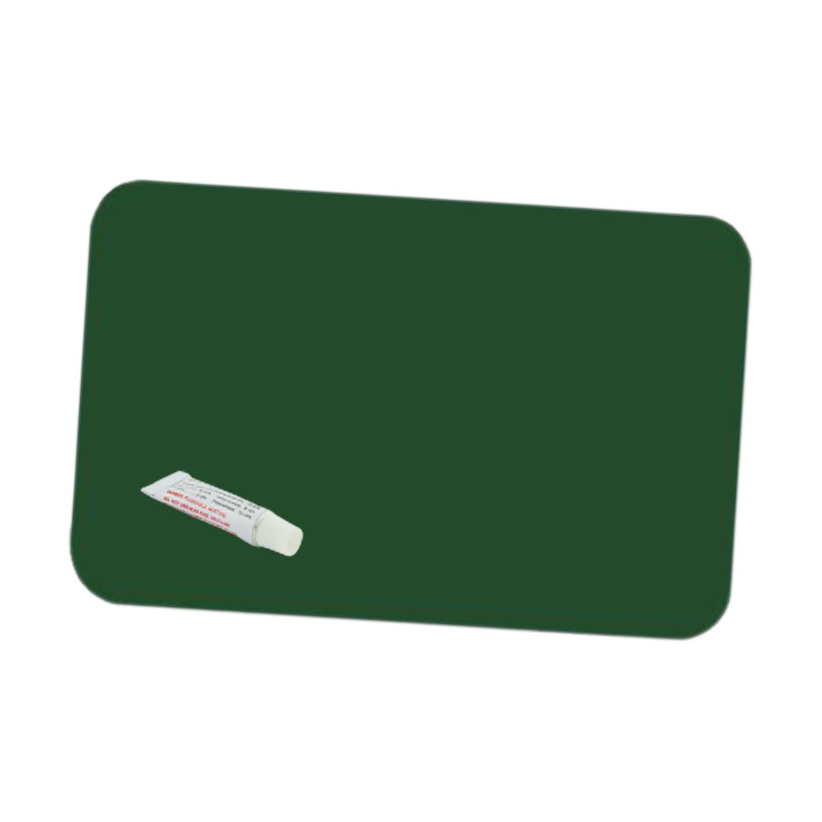 2xInflatable Boat Patch Waterproof Heavy Duty for Dinghy Rubber Boat Water Toy Green