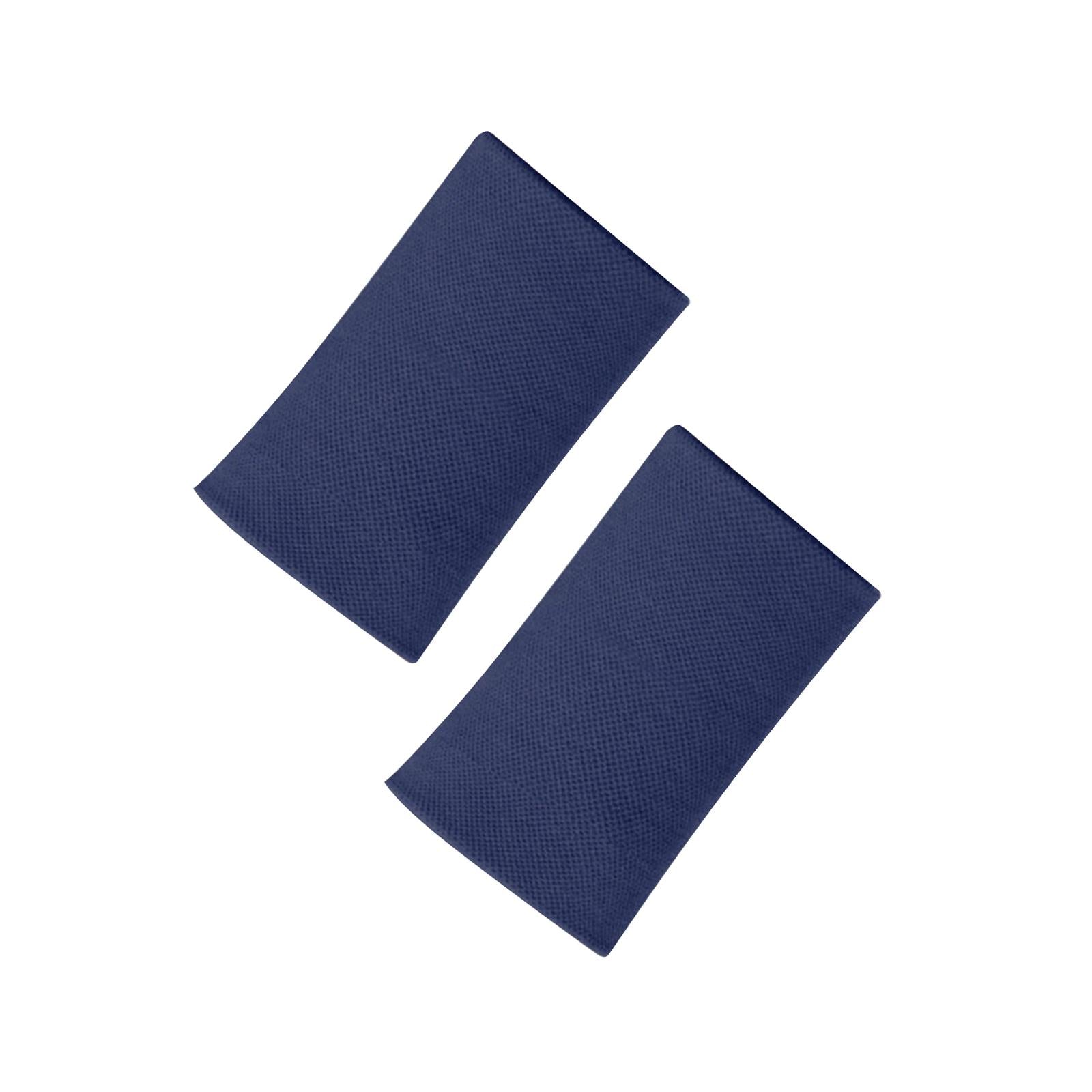 2xCompression Wrist Sleeves Breathable Wrist Bands Sports for Gym Unisex Adult Dark Blue