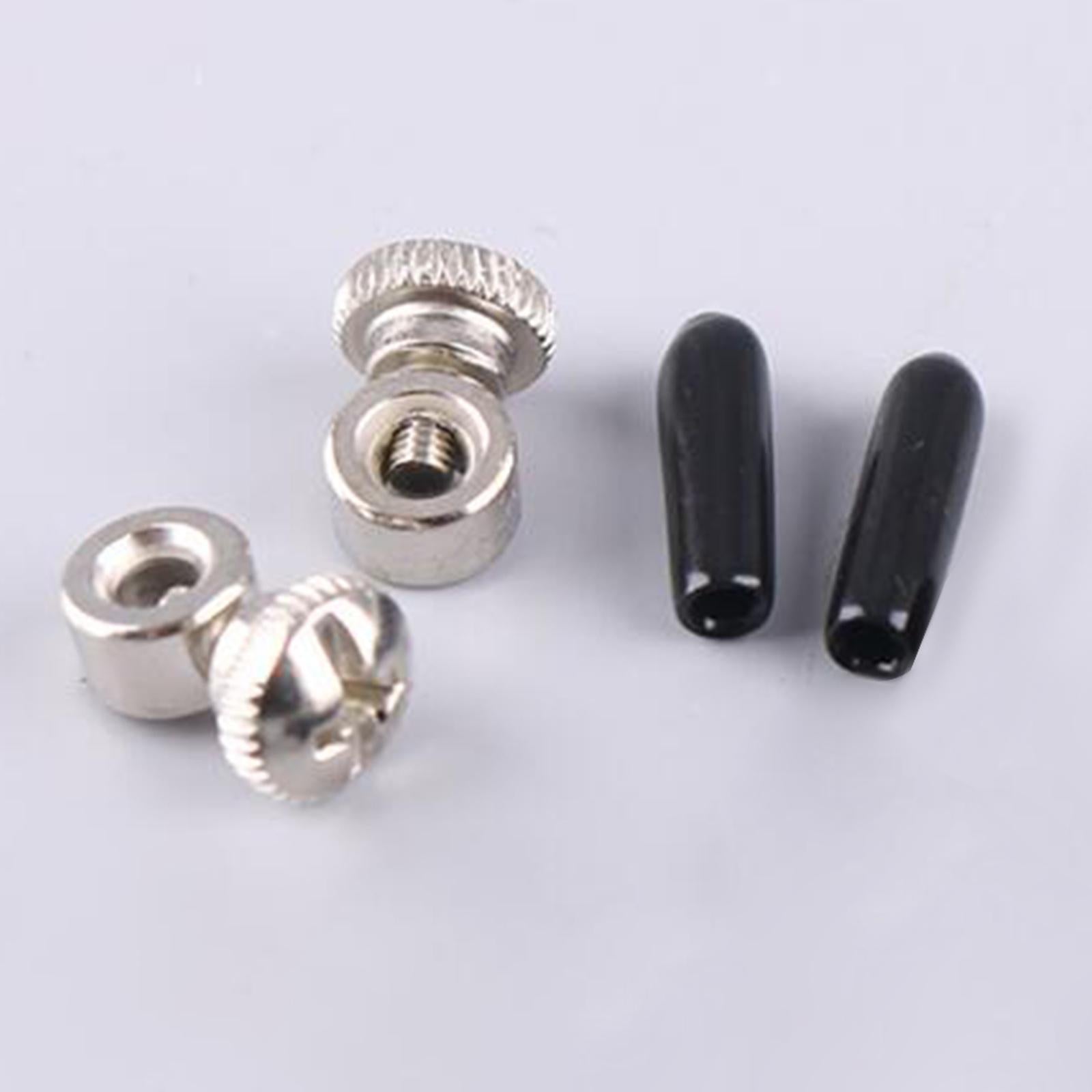 3x2 Pair Jumping Rope Screws End Caps Components Replacement for Skipping Rope