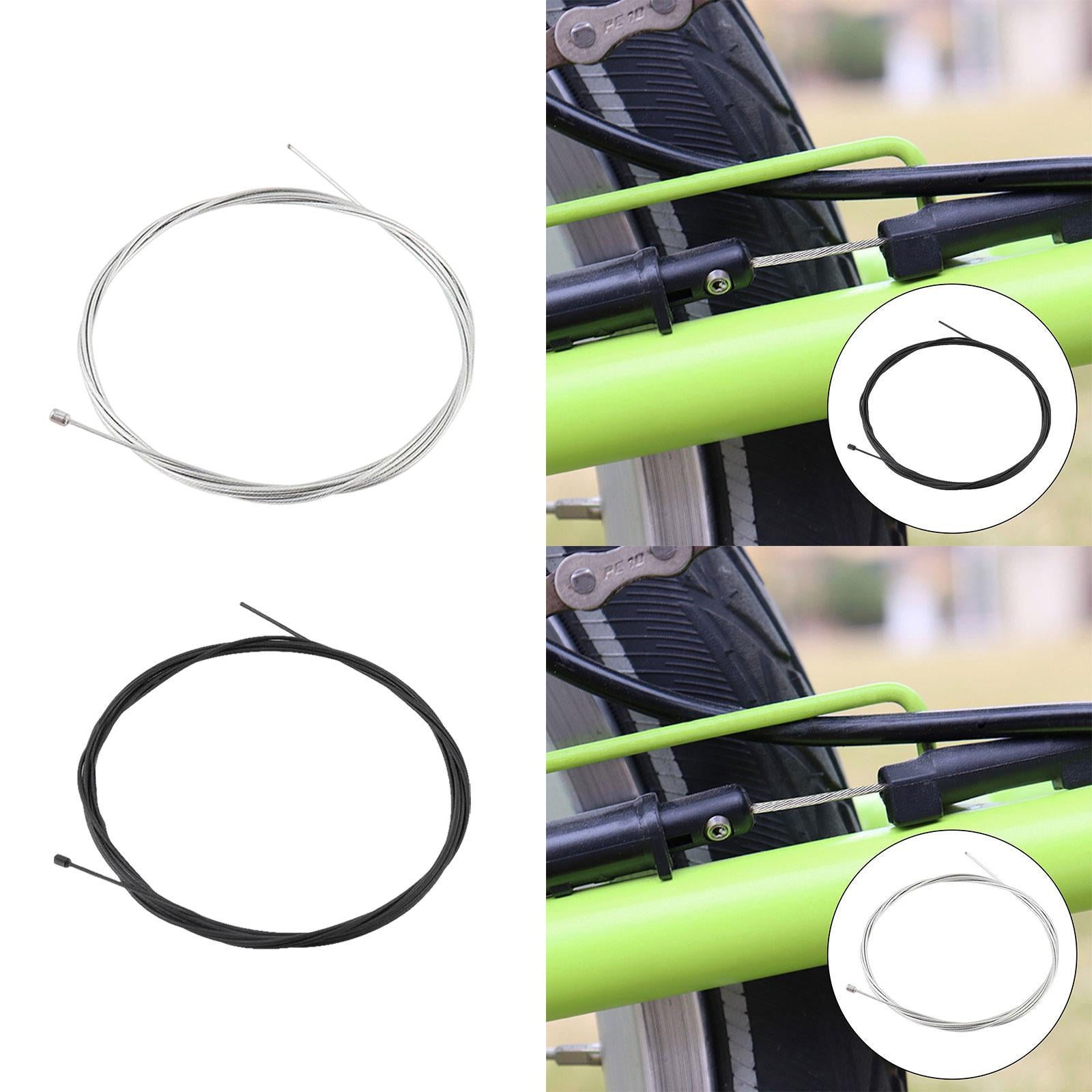 3xBike Shift Cable Durable Bicycle Shifter Cable for Folding Bikes Accessories Argent