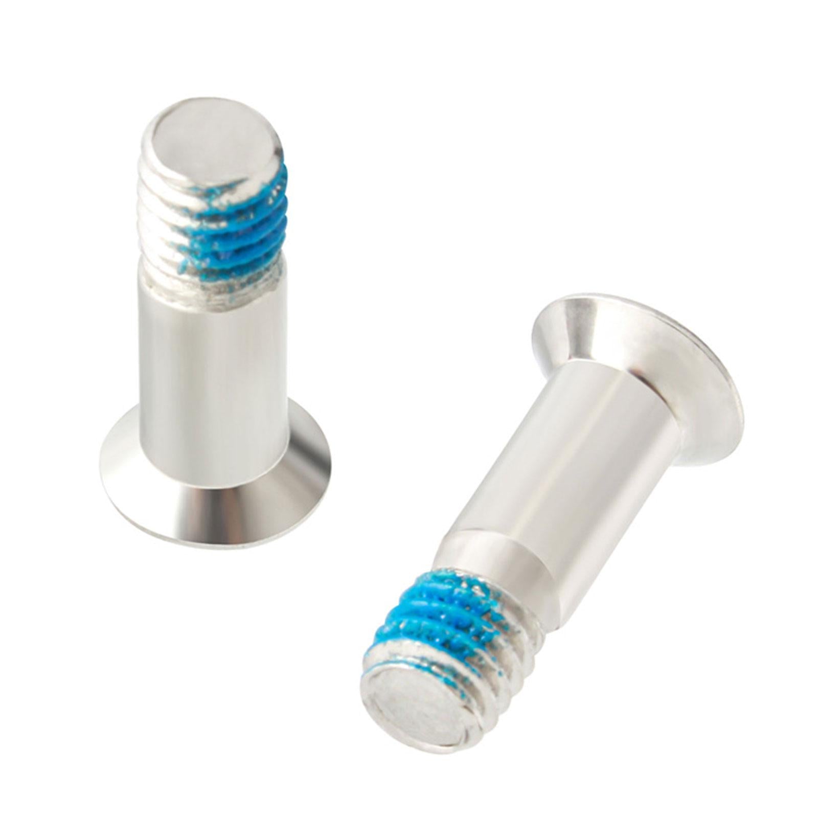 2x2Pcs Rear Derailleur Screws M5x15.8mm Guide Wheel Bolts for Road